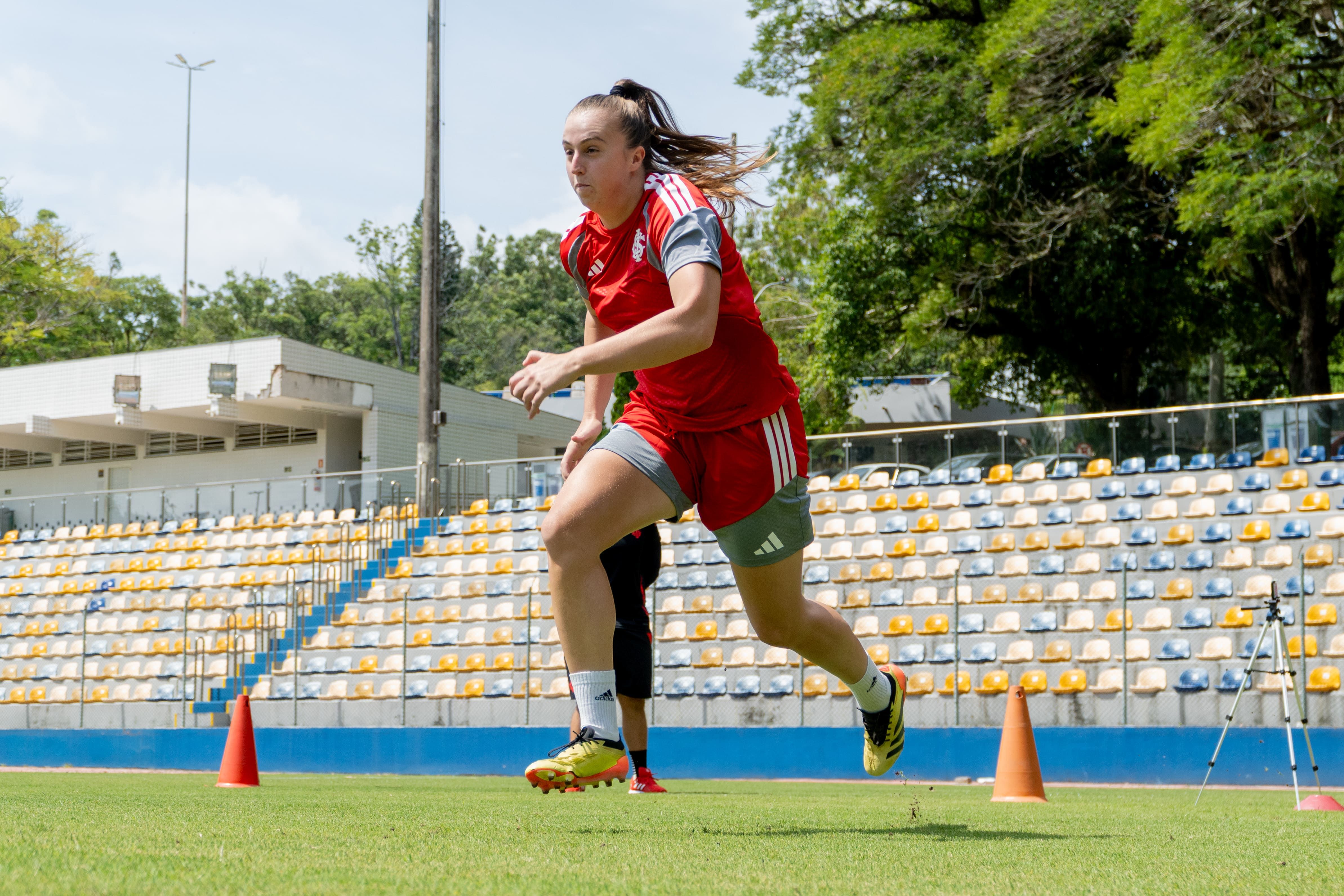 Gurias Coloradas realizam testes físicos e fisioterapêuticos