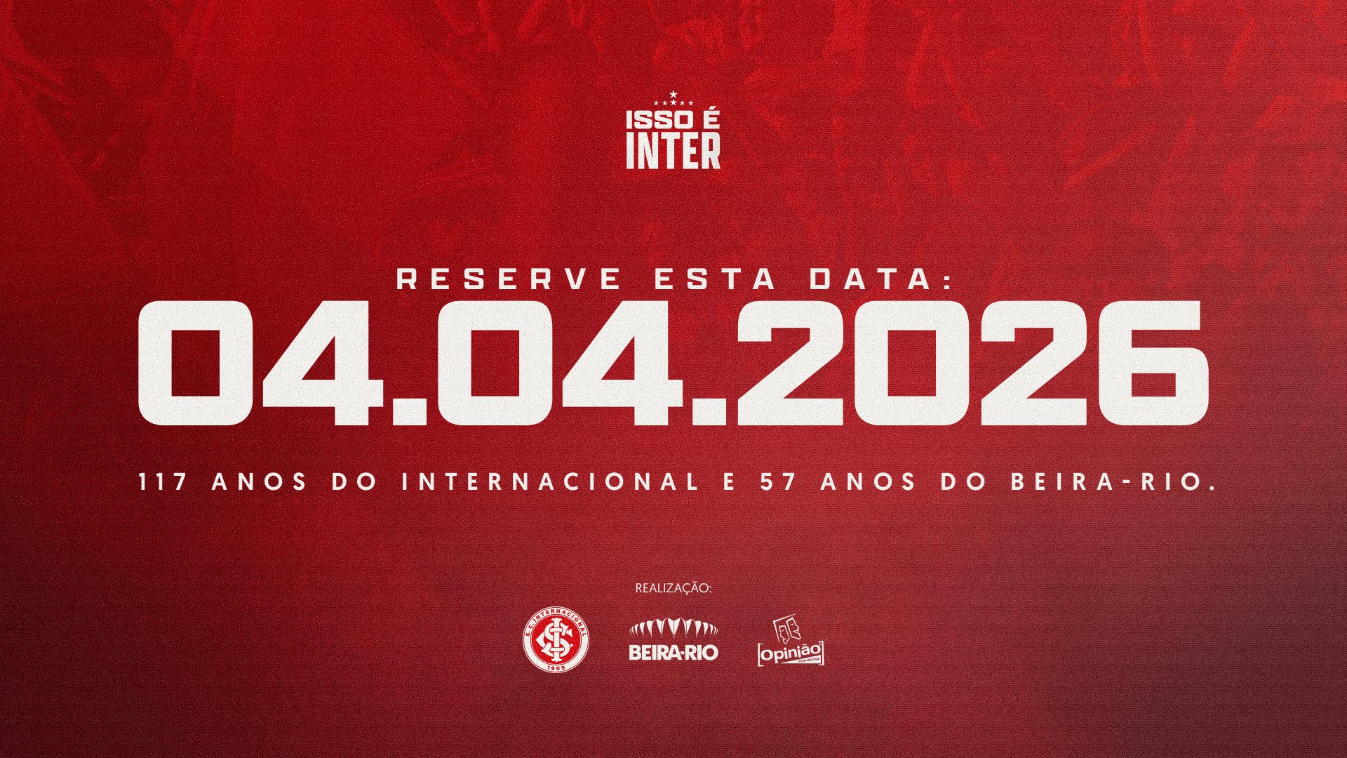 Festa em comemoração aos aniversários do Inter e do Beira-Rio
