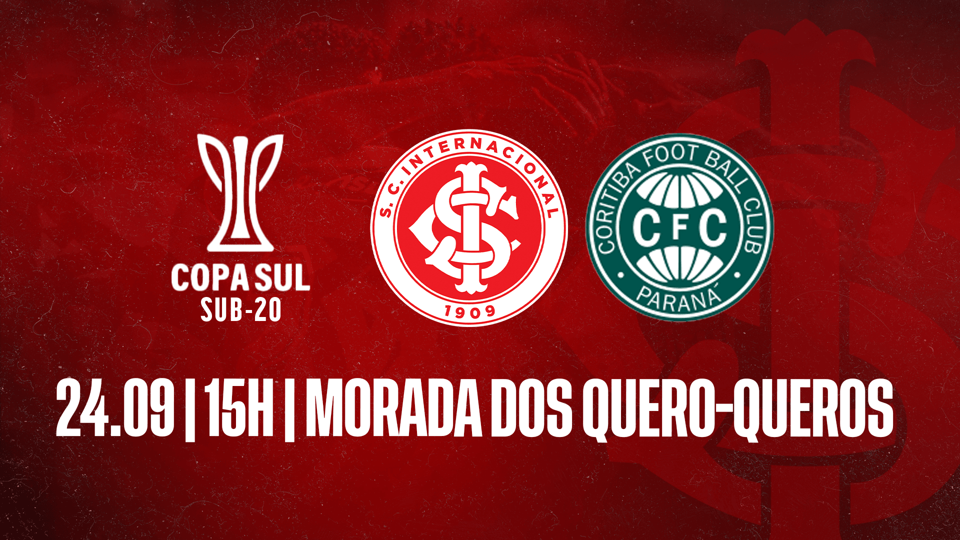 Serviço de Jogo: Internacional x Coritiba - Copa Sul Sub-20 2025