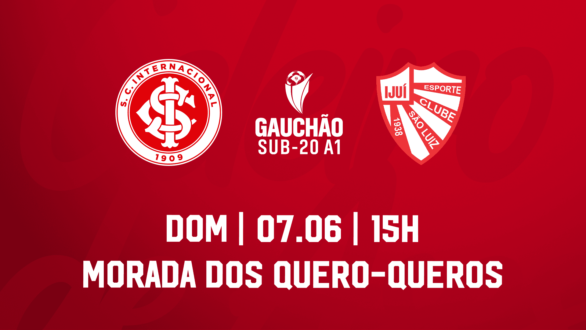 Serviço de Jogo: Internacional x São Luiz - Gauchão Masculino Sub-20 2026
