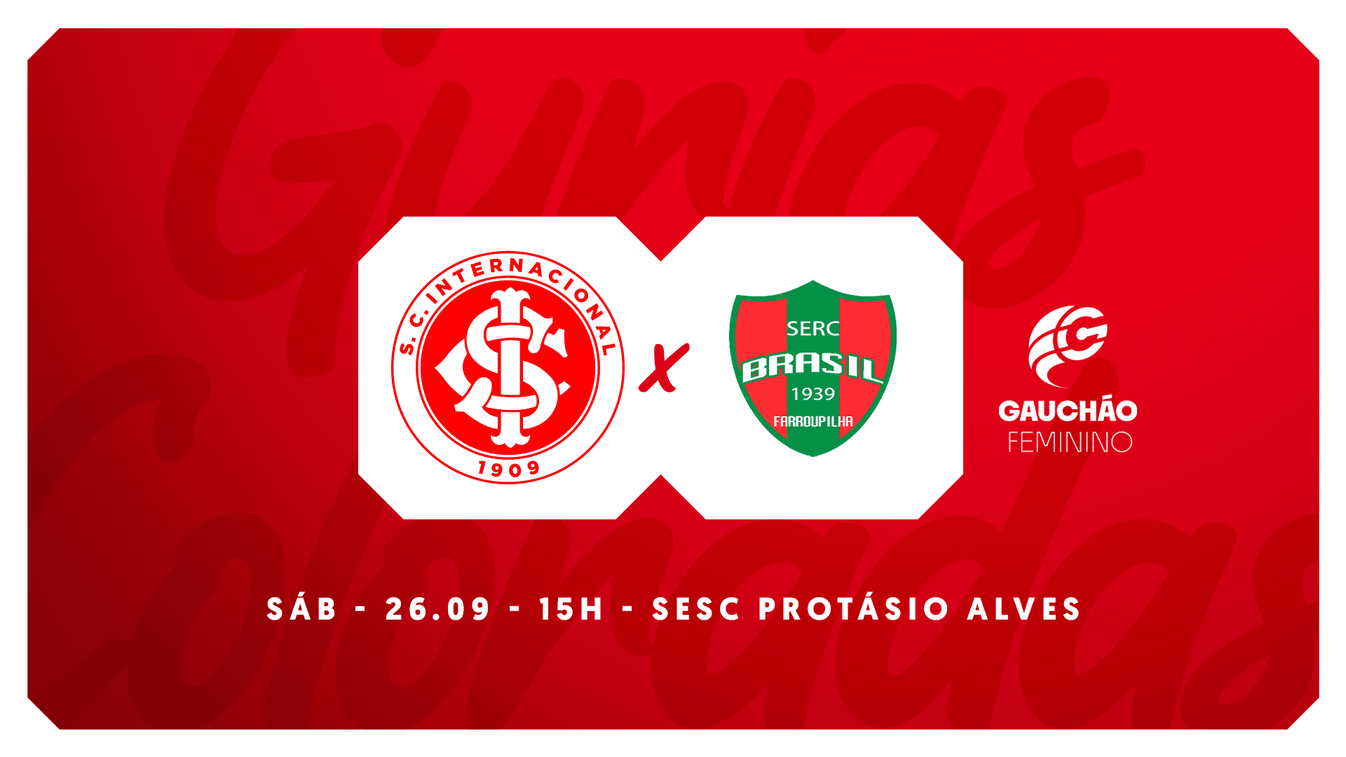 Serviço de Jogo: Internacional x Brasil de Farroupilha - Gauchão Feminino