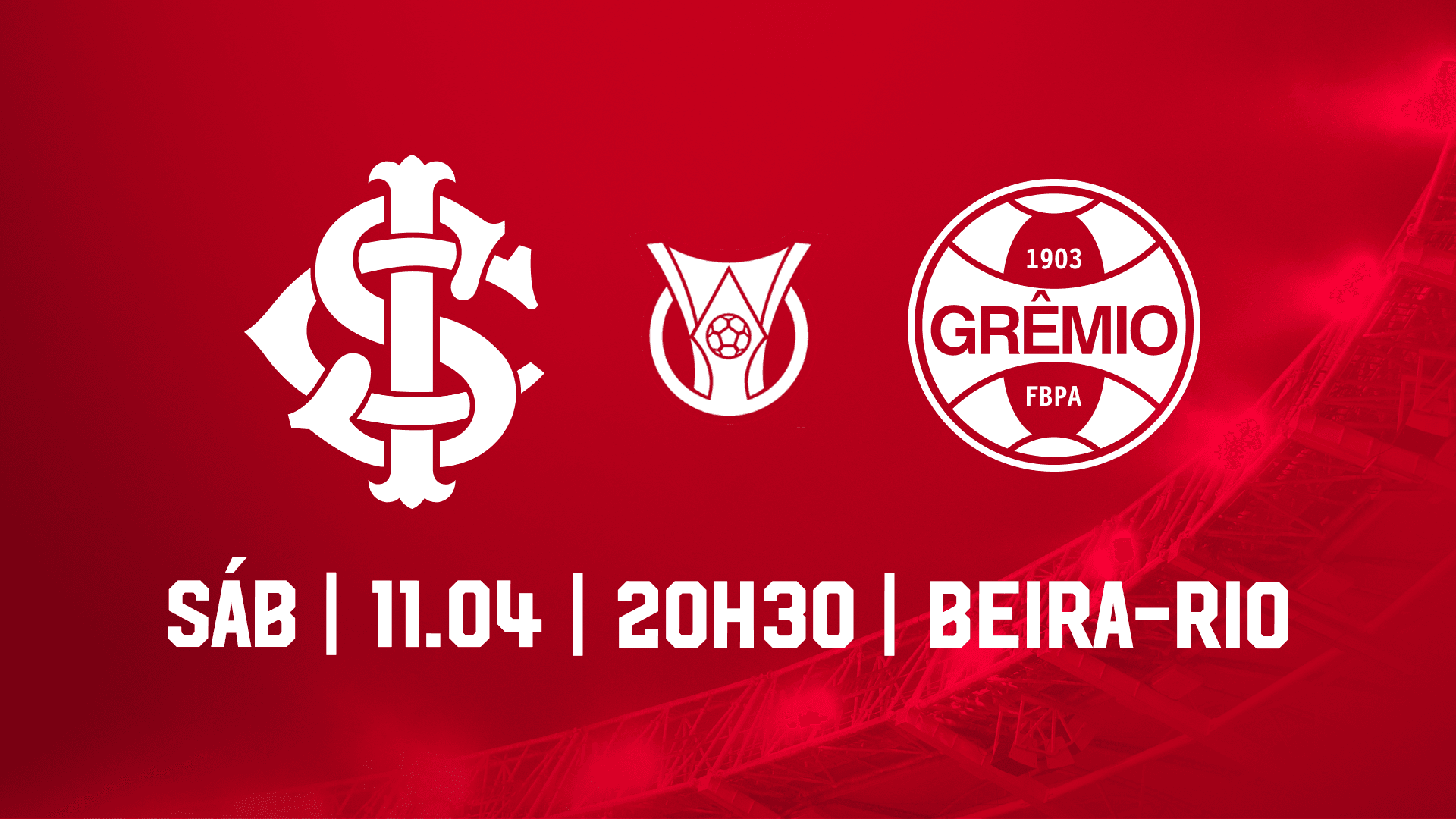Serviço de Jogo: Internacional x Grêmio - 11ª rodada/Brasileirão 2026