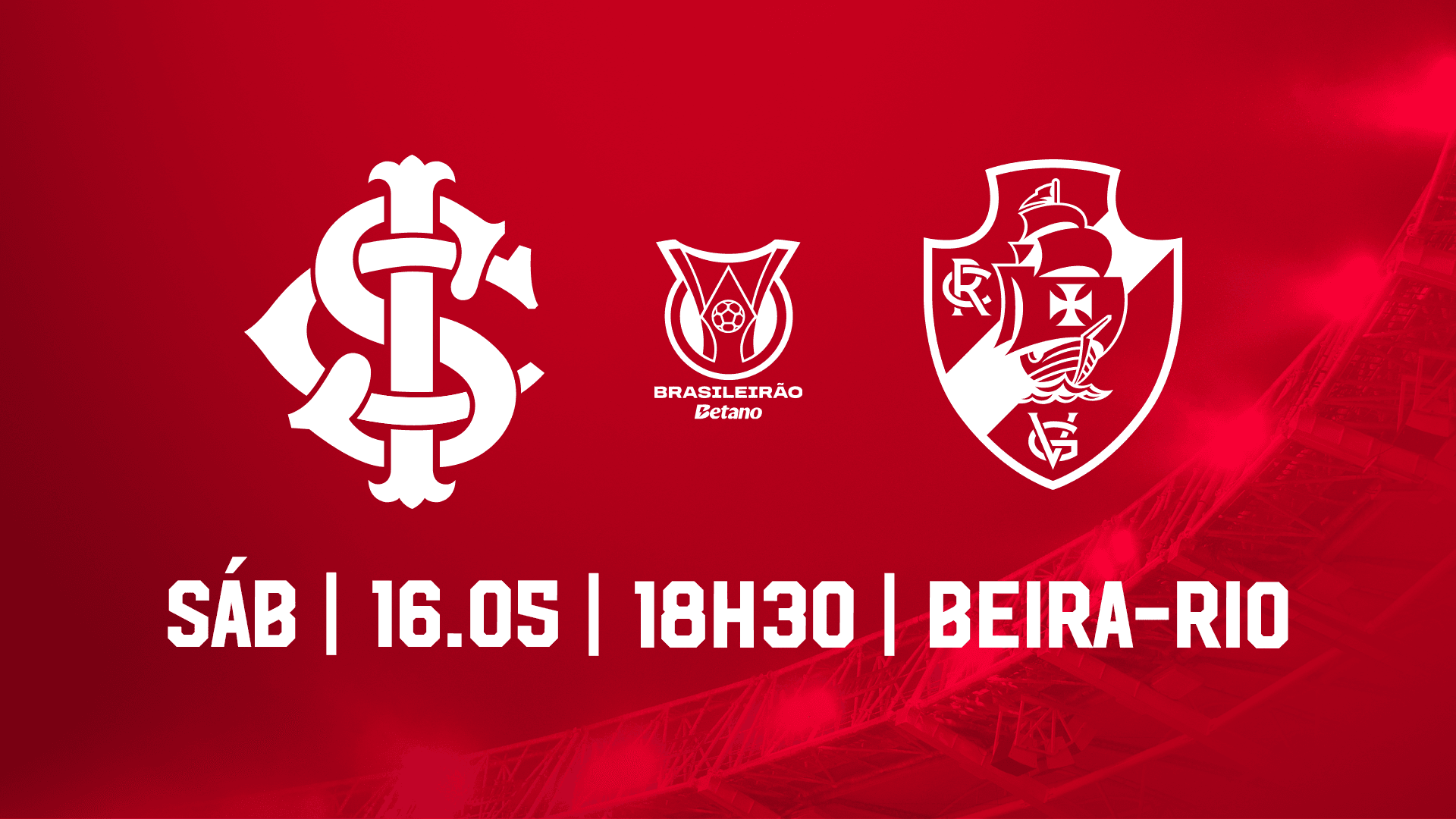 Serviço de Jogo: Internacional x Vasco - Campeonato Brasileiro 2026