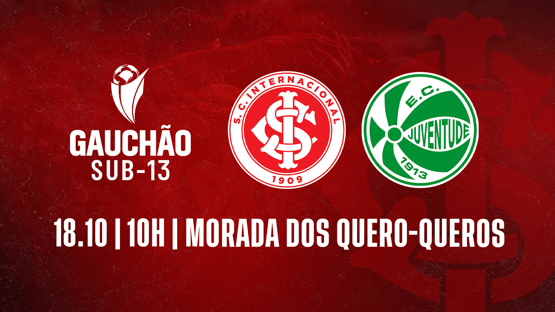 Serviço de jogo: Internacional x Juventude | Campeonato Gaúcho Sub-13 2025