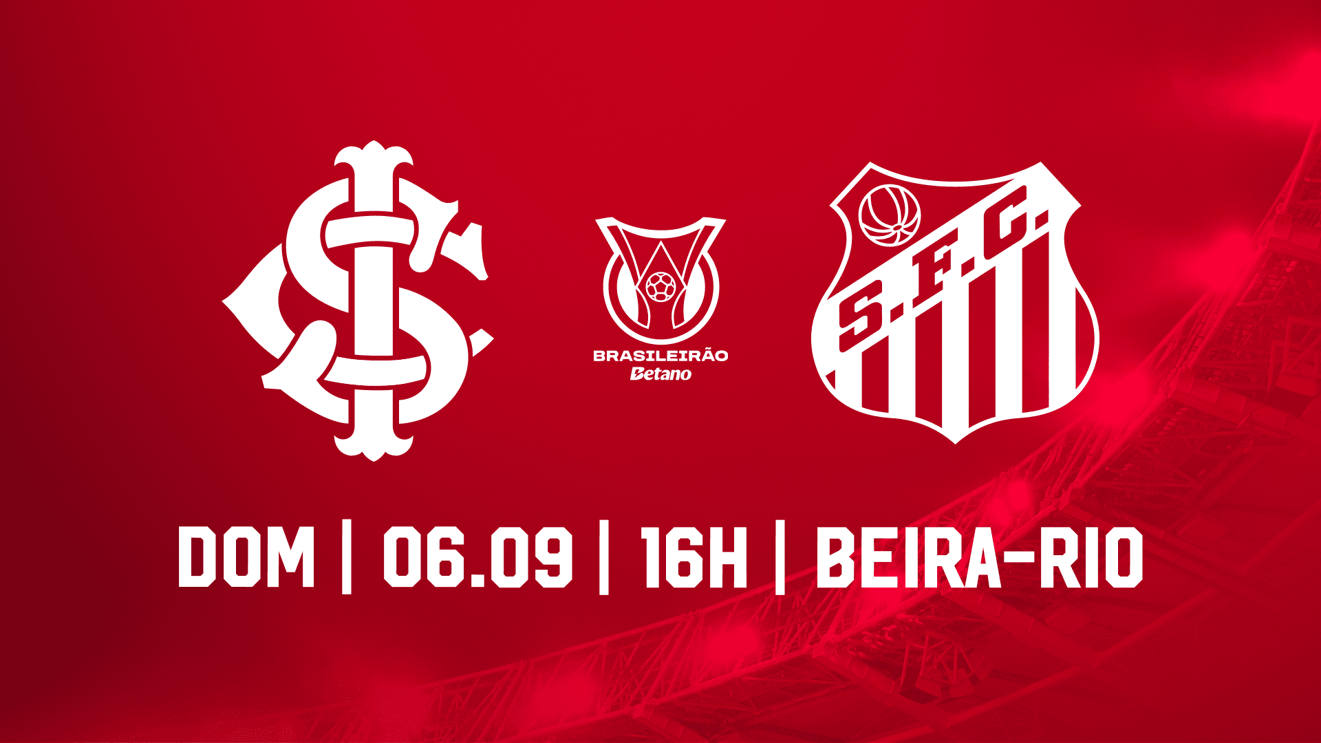 Serviço de Jogo: Internacional x Santos - 26ª rodada/Brasileirão 2026