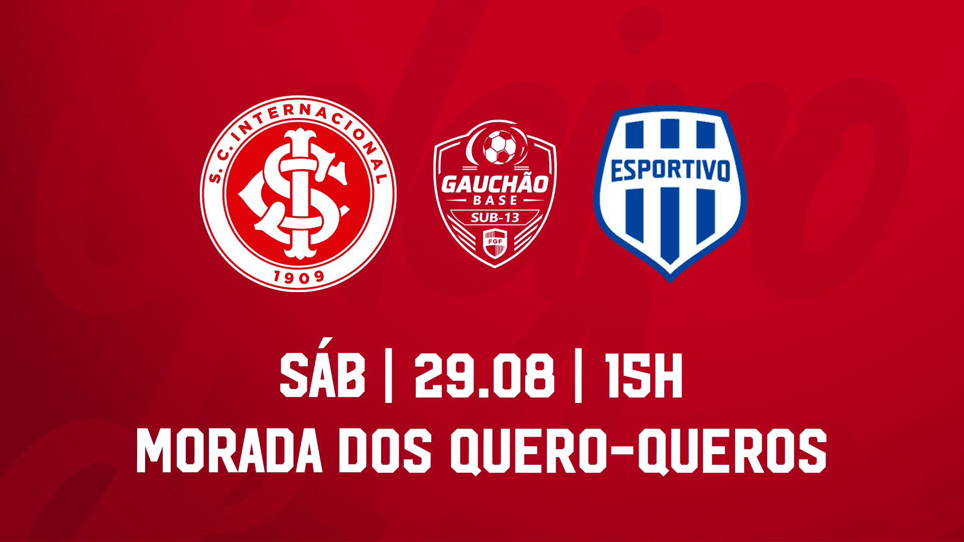 Serviço de Jogo: Internacional x Esportivo - Gauchão Masculino Sub-13 2026 