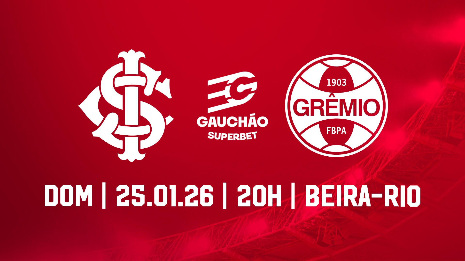 Serviço de Jogo: Internacional x Grêmio - 5ª rodada/Gauchão 2026