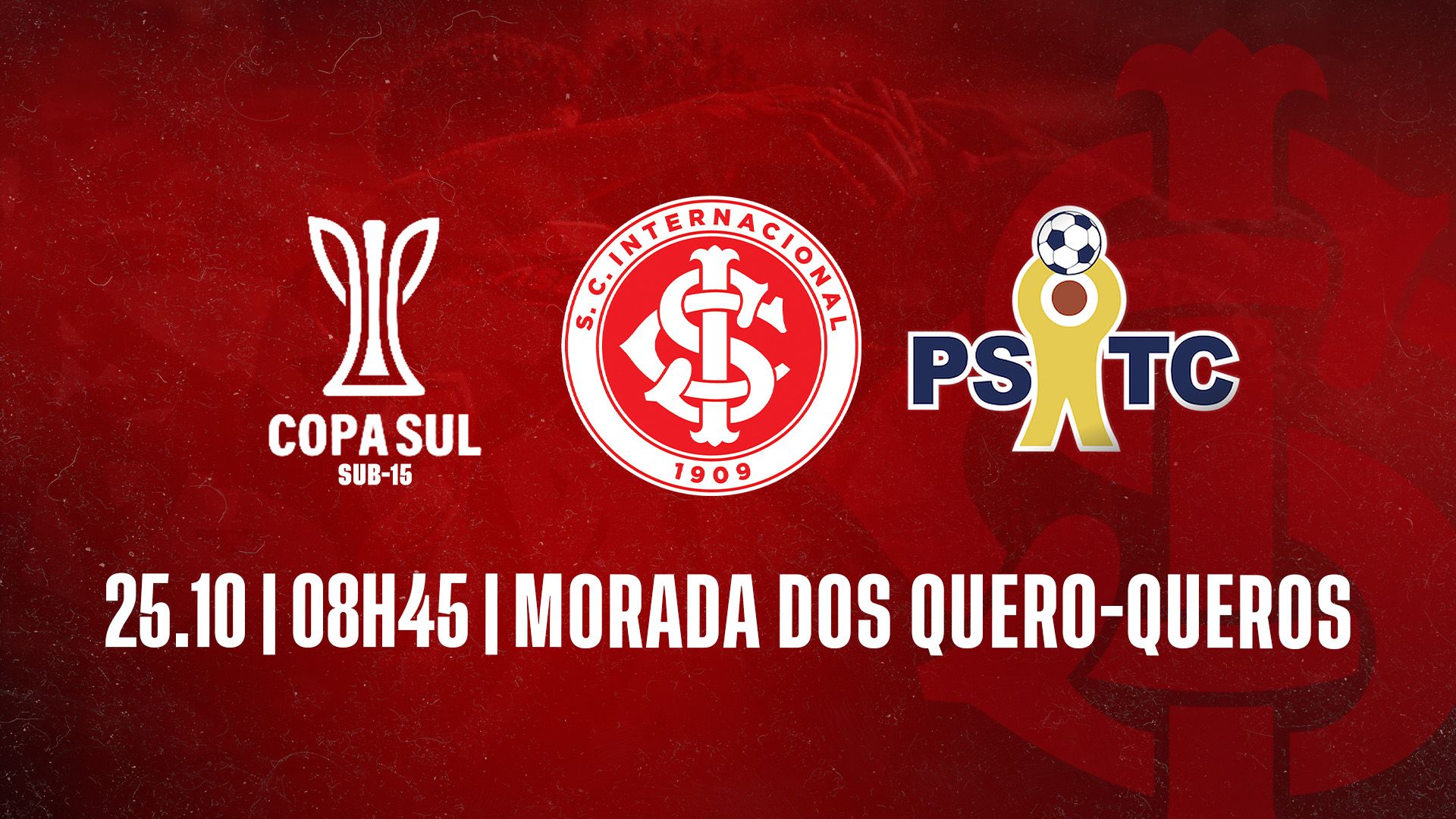 Serviço de Jogo: Internacional x PSTC - Copa Sul Sub-15 2025