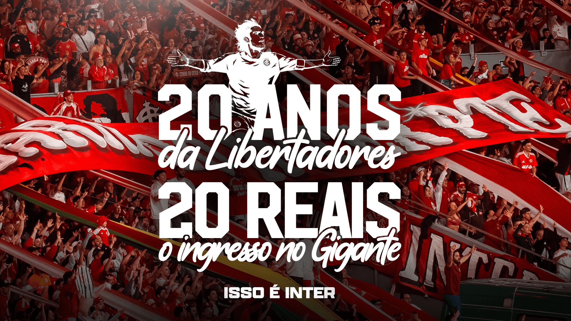 Em comemoração aos 20 anos da primeira Libertadores colorada, Inter anuncia promoções exclusivas para o jogo com o Remo