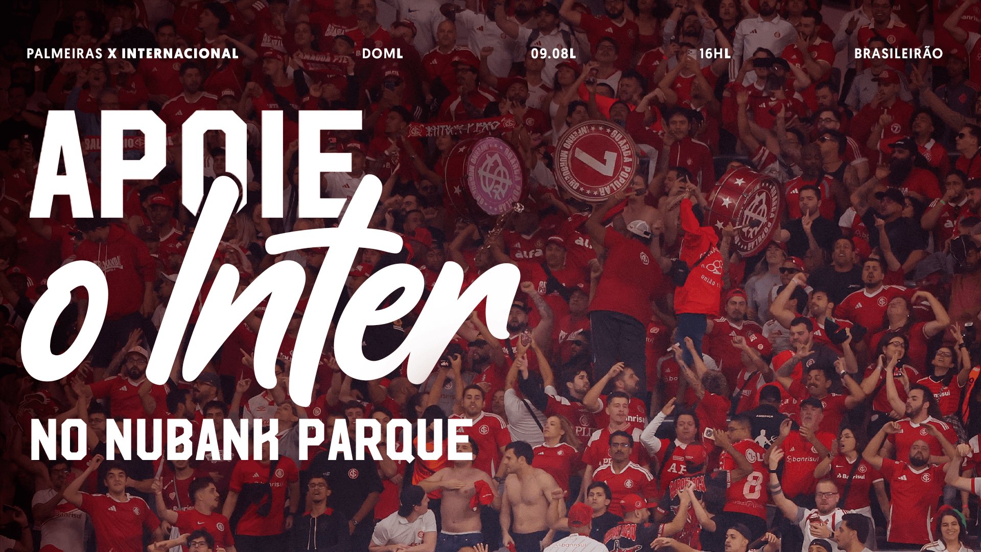 Ingressos à venda para o duelo no Nubank Parque