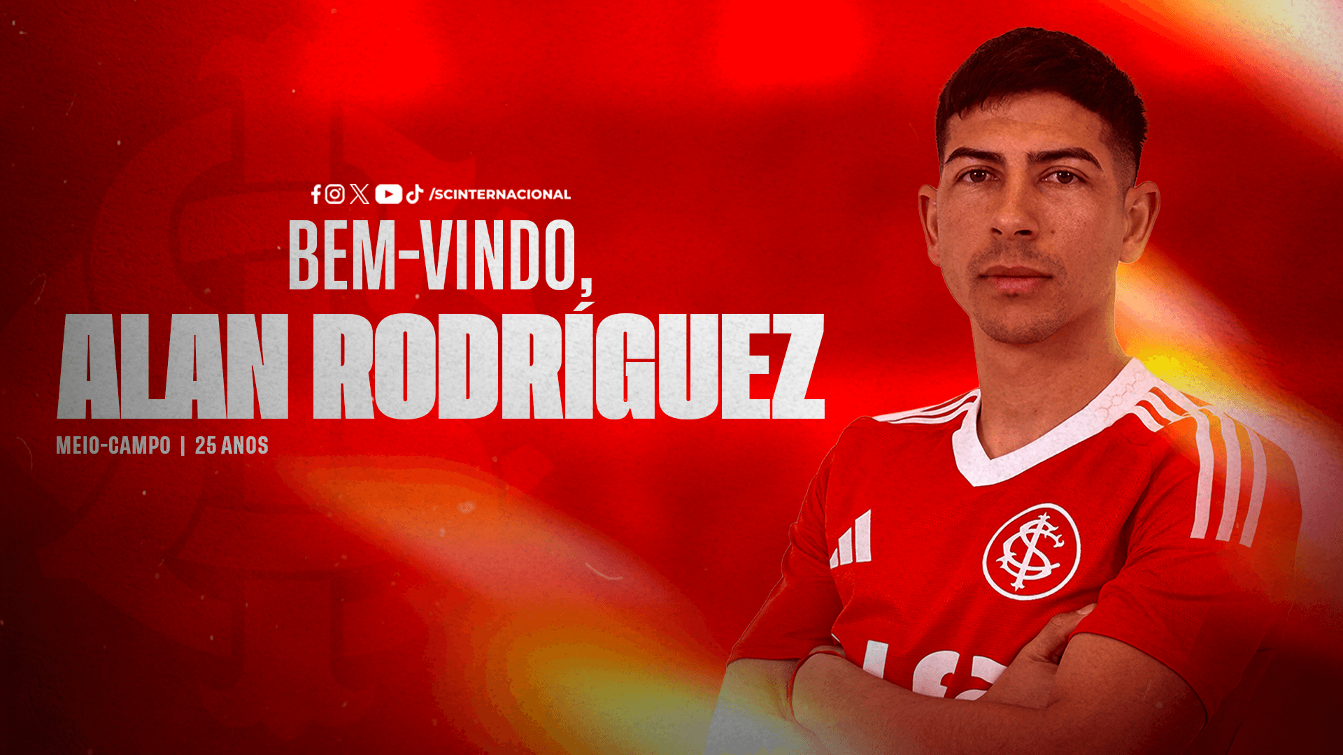 “Podem ficar tranquilos que a camisa do Inter vou defender até a morte”, afirma Alan Rodríguez
