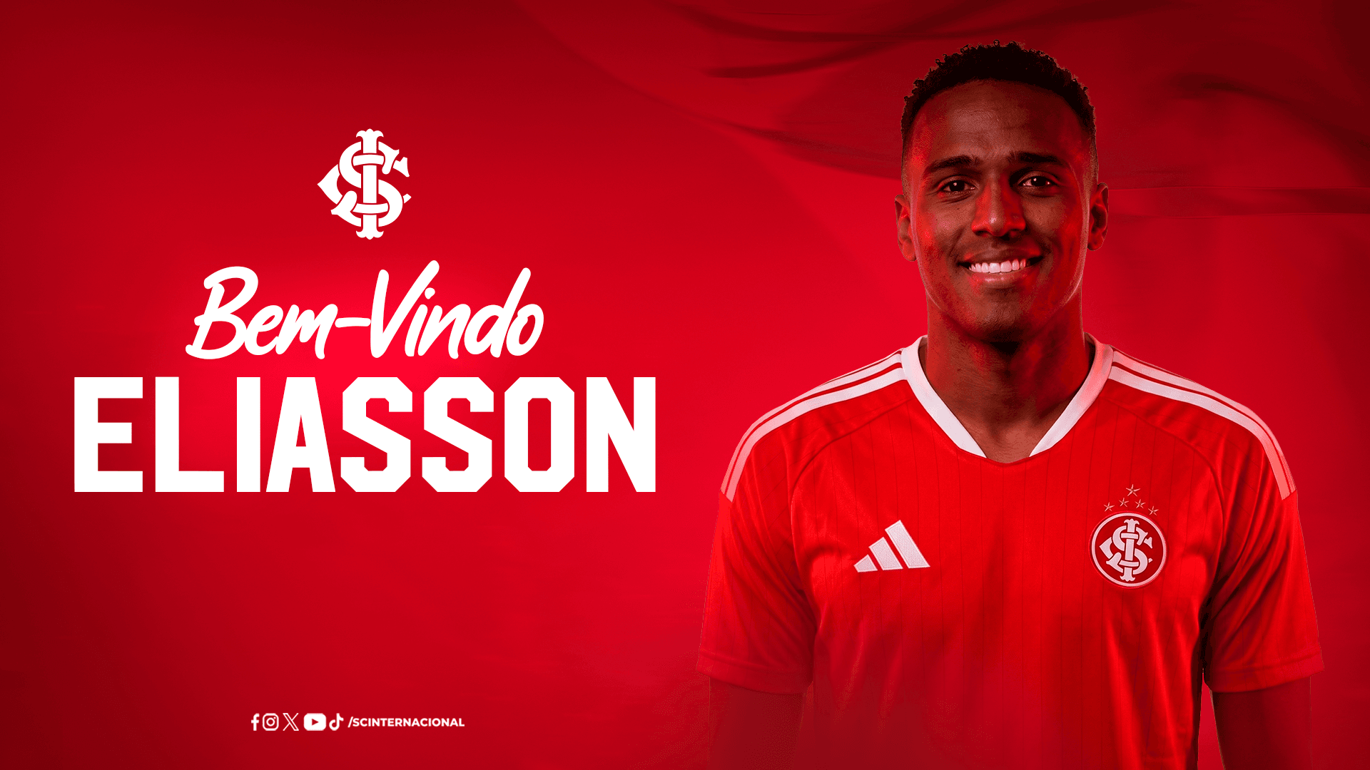ELIASSON É O NOVO REFORÇO DO INTER
