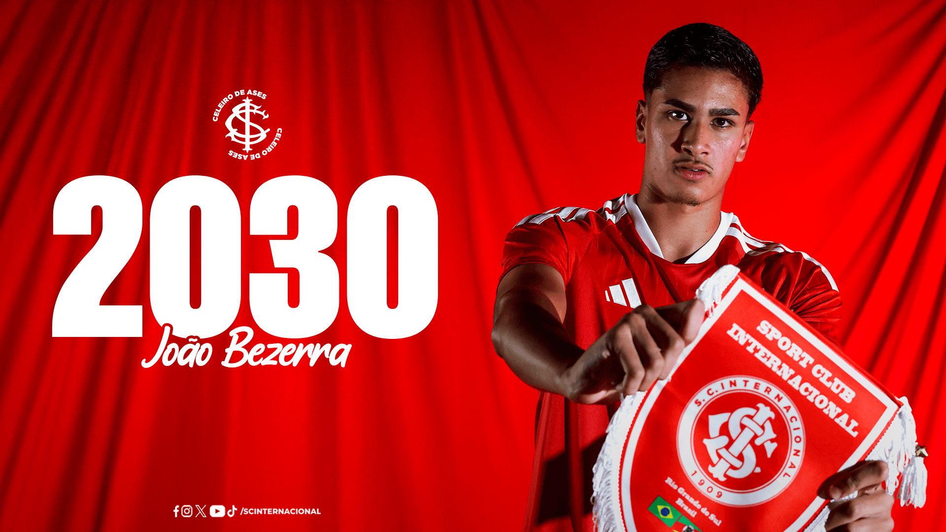 JOÃO BEZERRA É DO INTER ATÉ 2030
