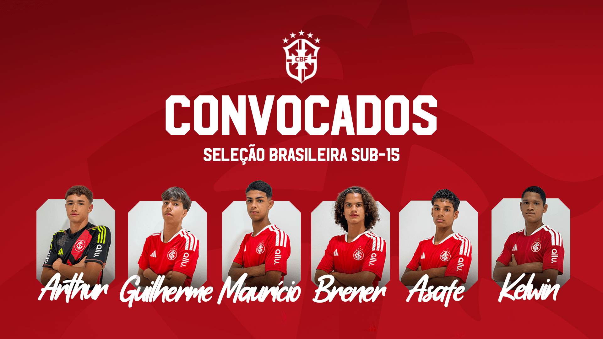Seis atletas do Celeiro são convocados para a Seleção Brasileira Sub-15