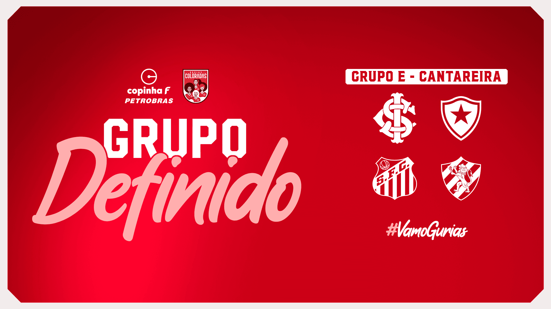 Gurias Coloradas conhecem grupo da Copinha 2026