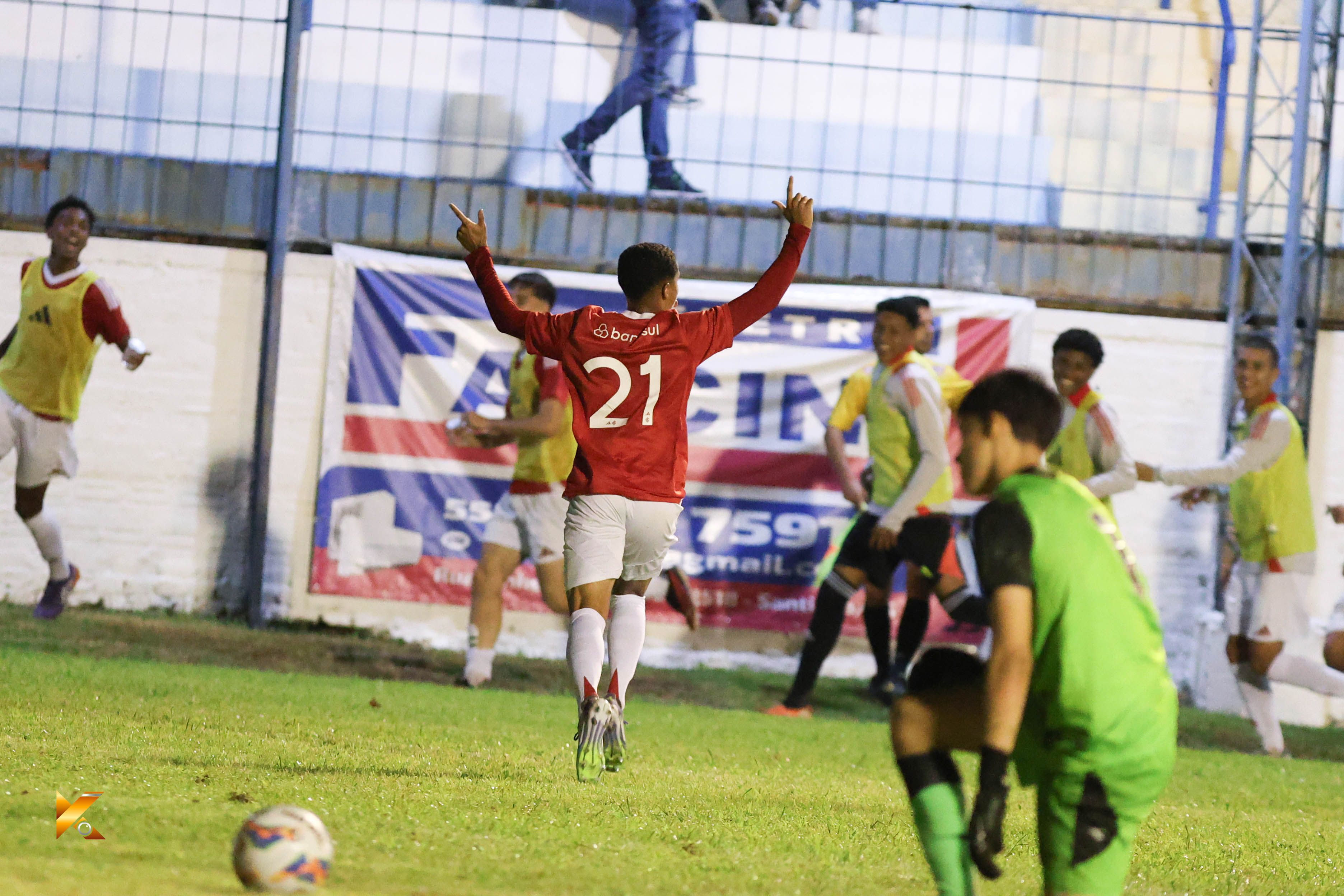 Inter estreia com goleada na Copa Santiago