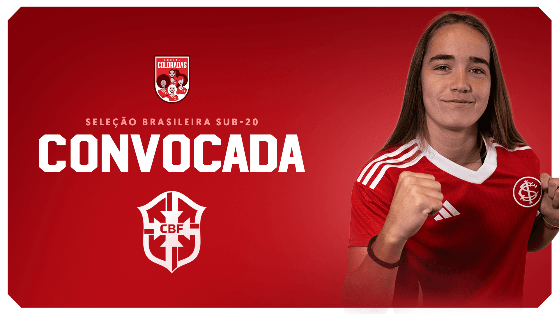 Bianca é convocada pela Seleção Brasileira Sub-20 para fase de preparação para o Sul-Americano