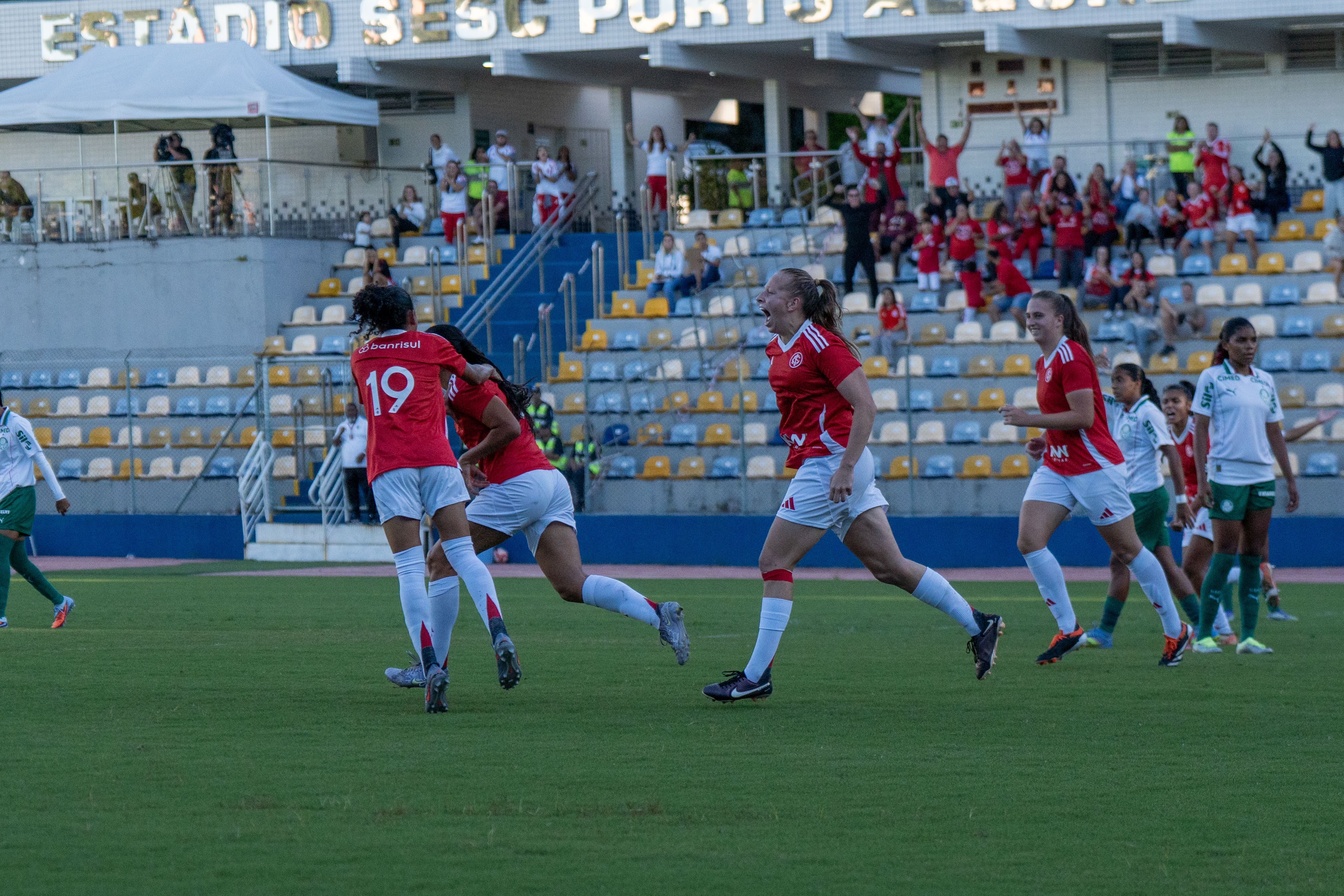Gurias vencem o Palmeiras no jogo de ida das quartas de final do Brasileiro Sub-20
