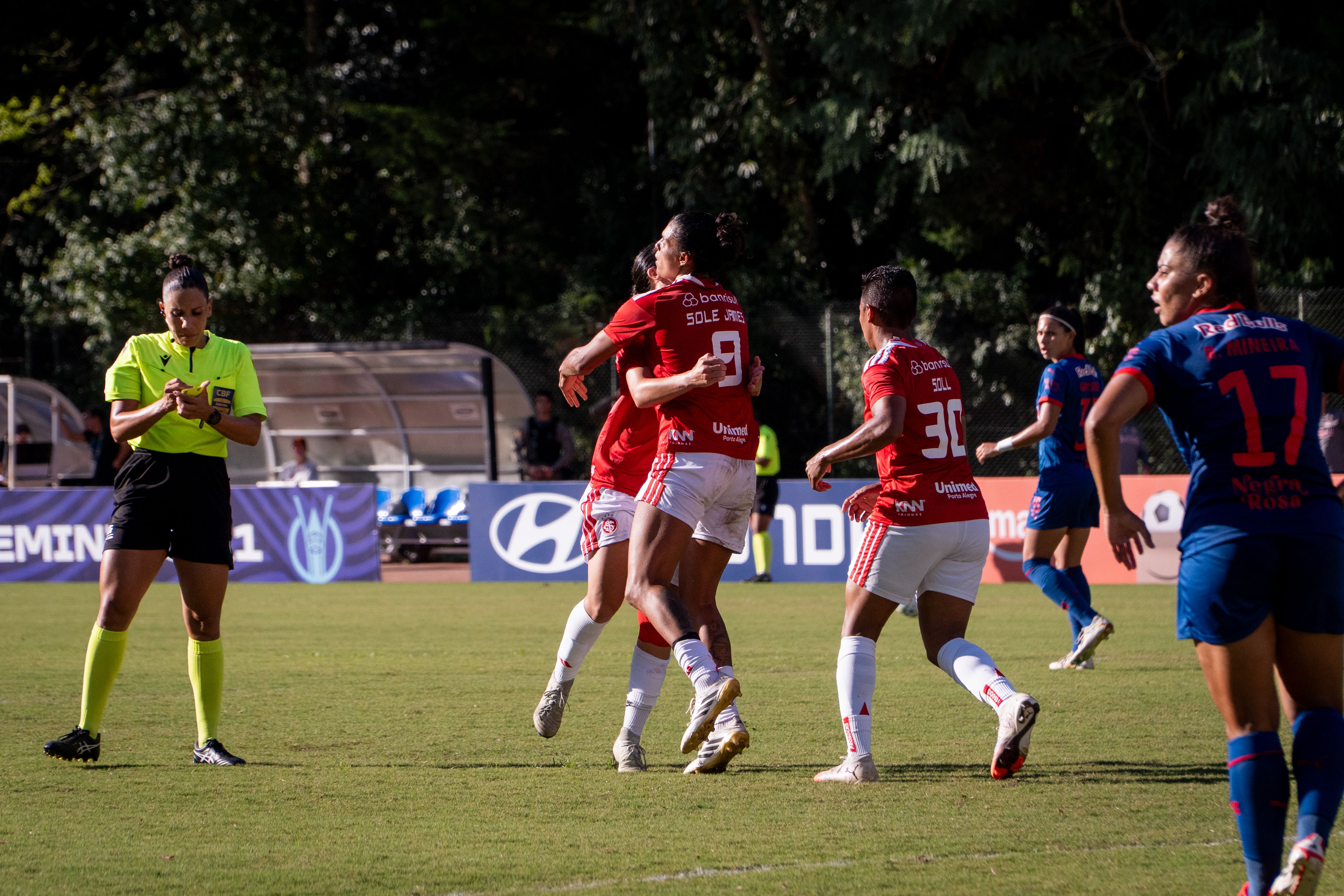 Inter fica no emapte contra o Red Bull Bragantino pela 3ª rodada do Brasileiro Feminino