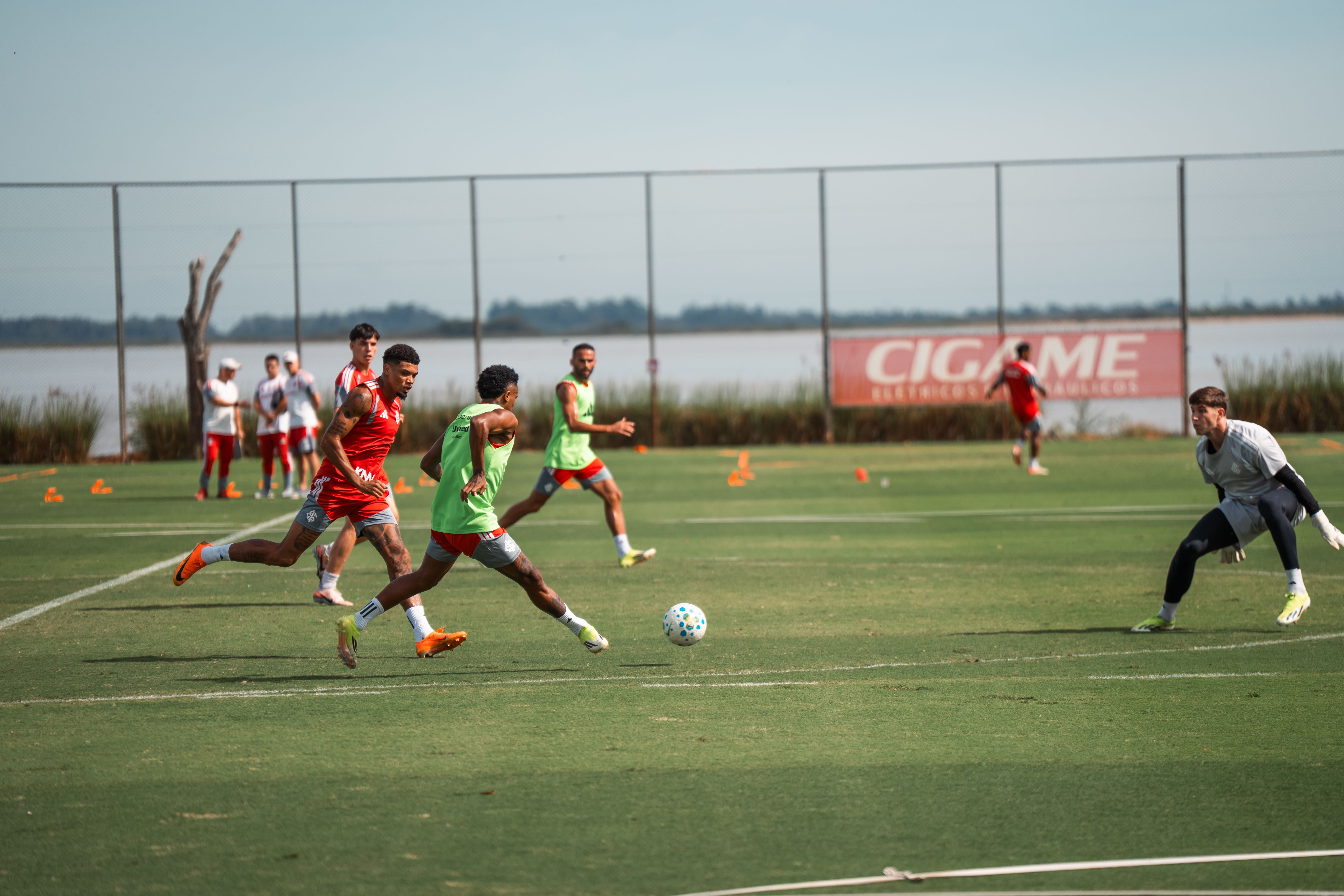 Elenco colorado inicia preparação para a estreia na Copa do Brasil
