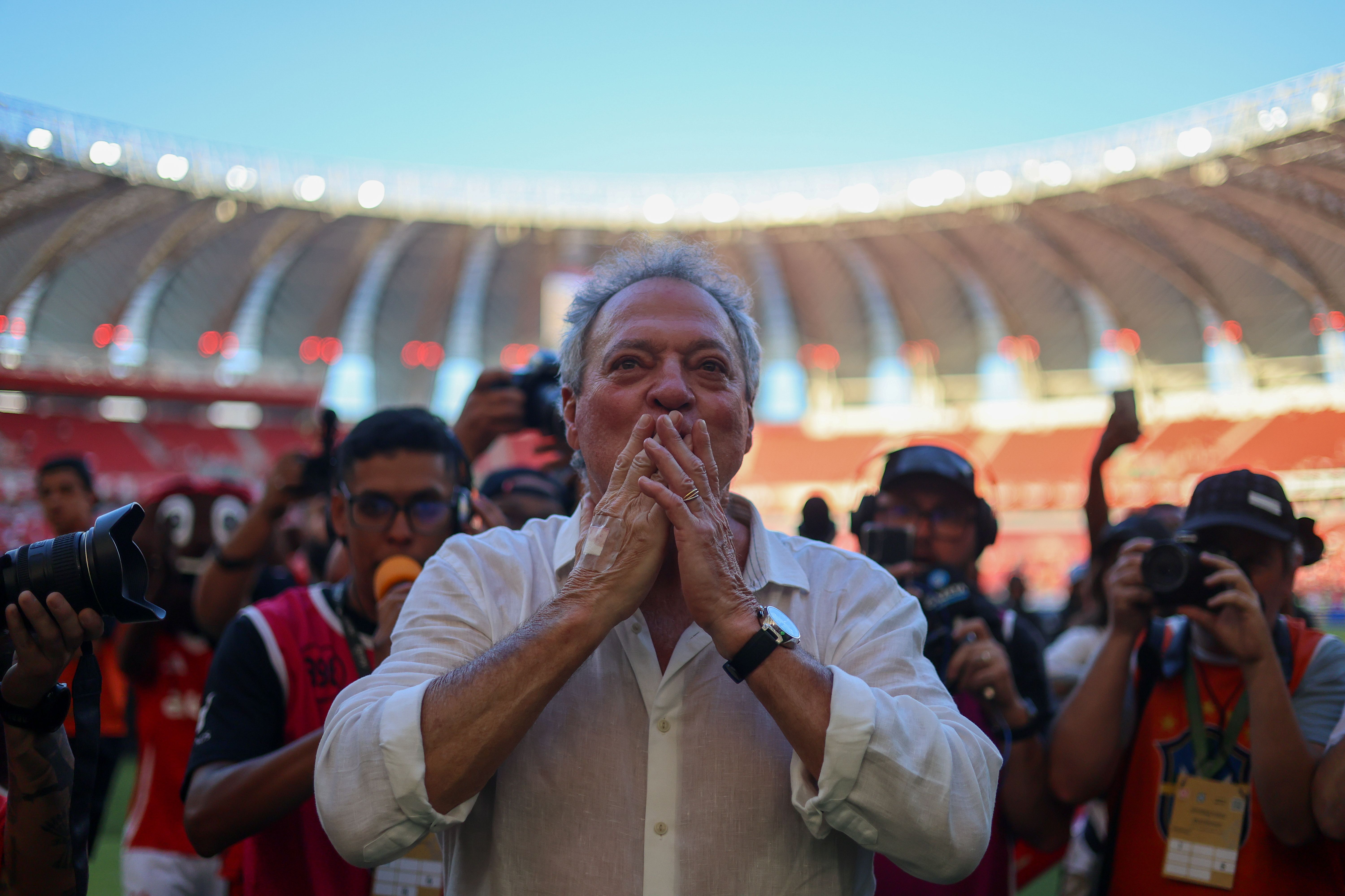 Galeria de fotos da vitória no Gigante