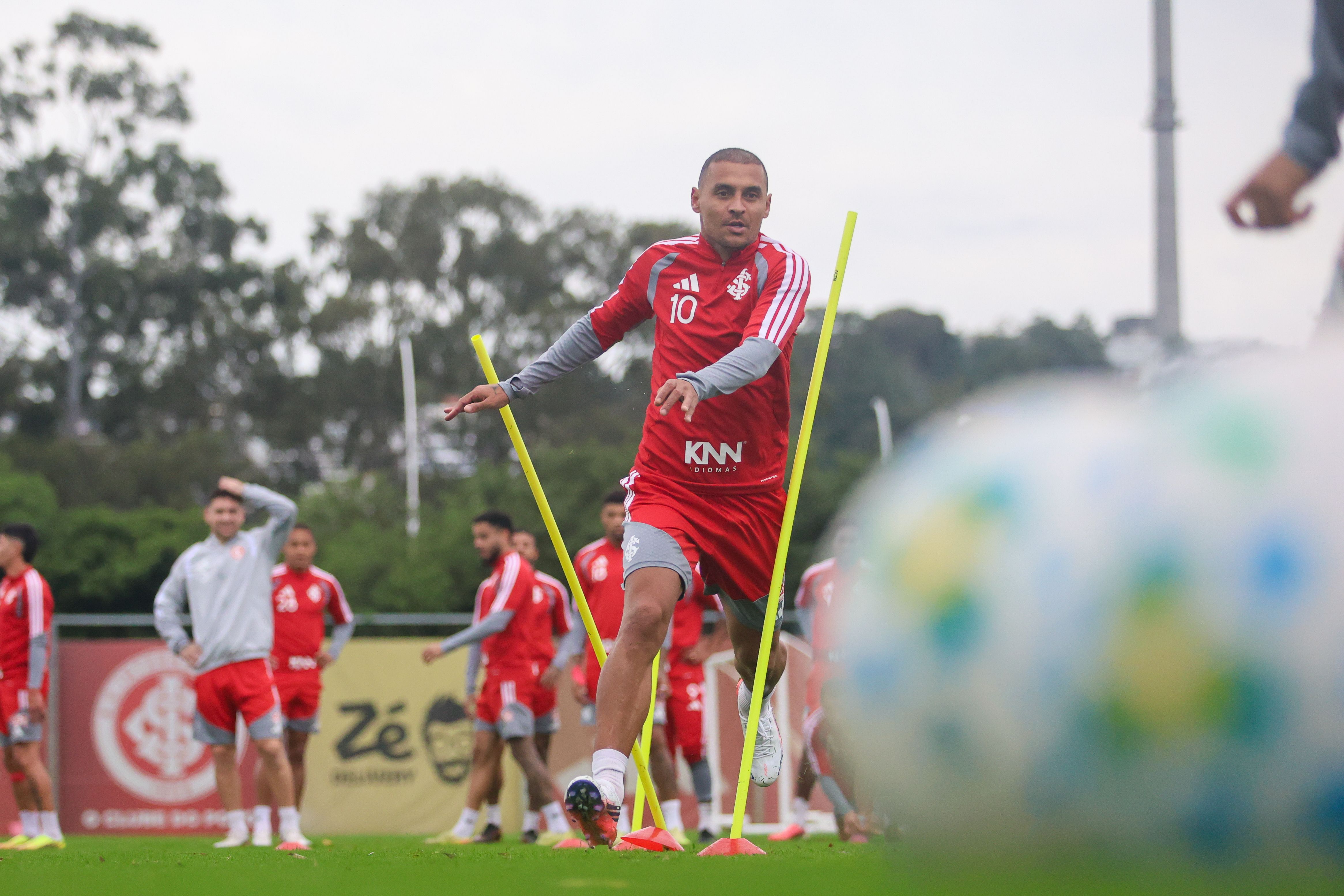 Inter encerra preparação para duelo contra o Flamengo no Beira-Rio