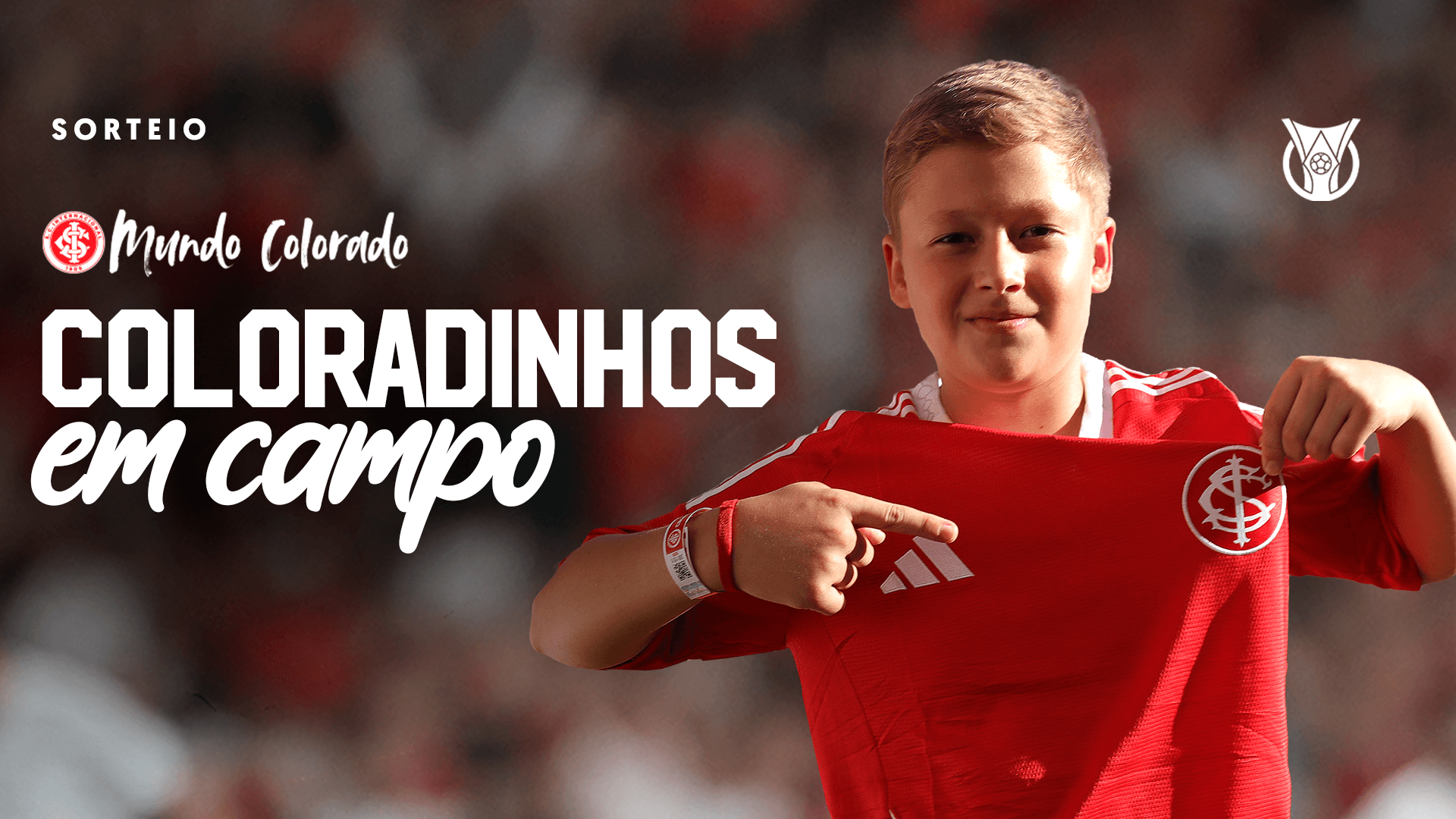 Cinco sócios(as) coloradinhos(as) serão sorteados(as) para entrar em campo no duelo contra o Coritiba
