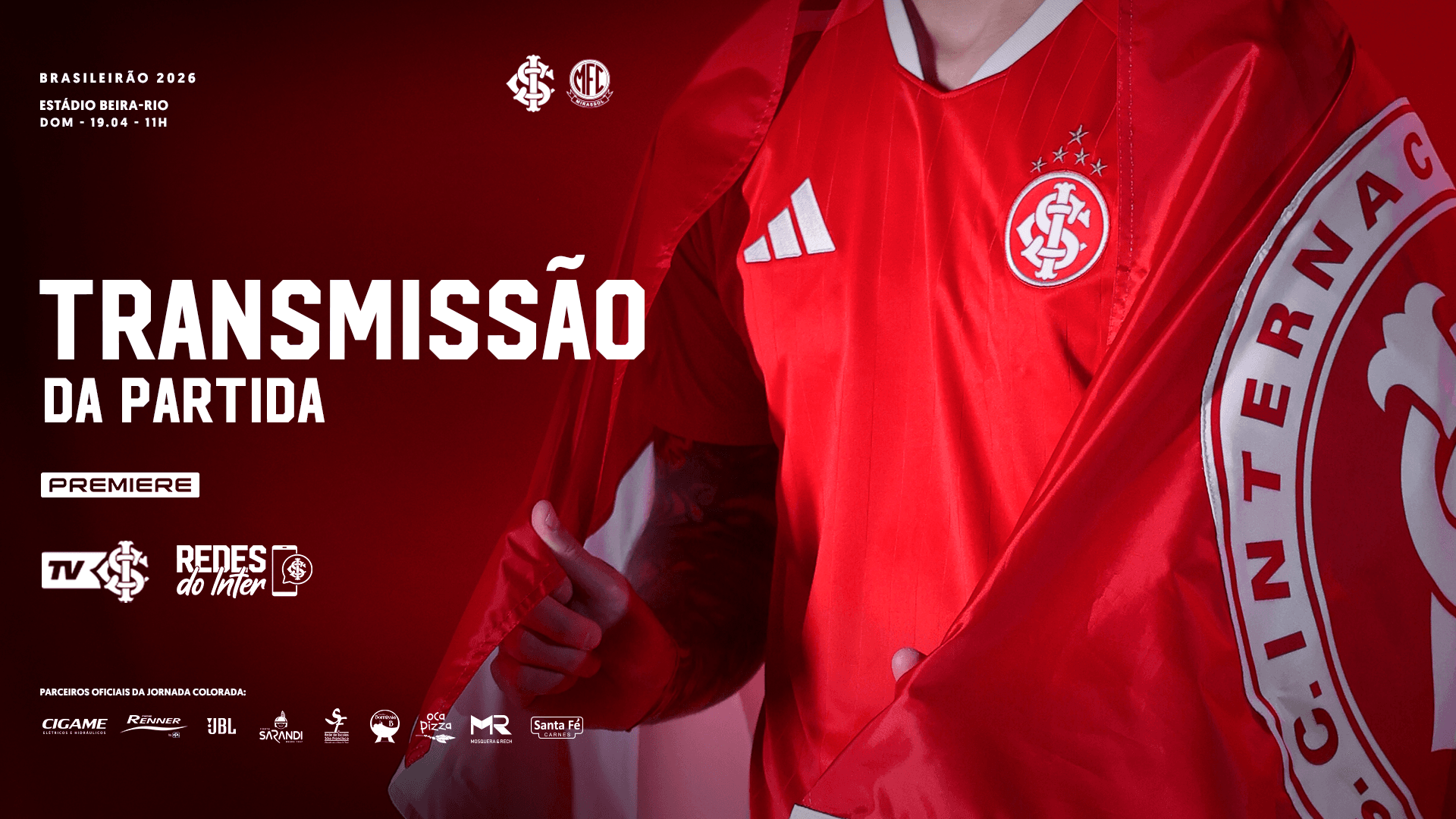 Saiba onde assistir Inter x Mirassol