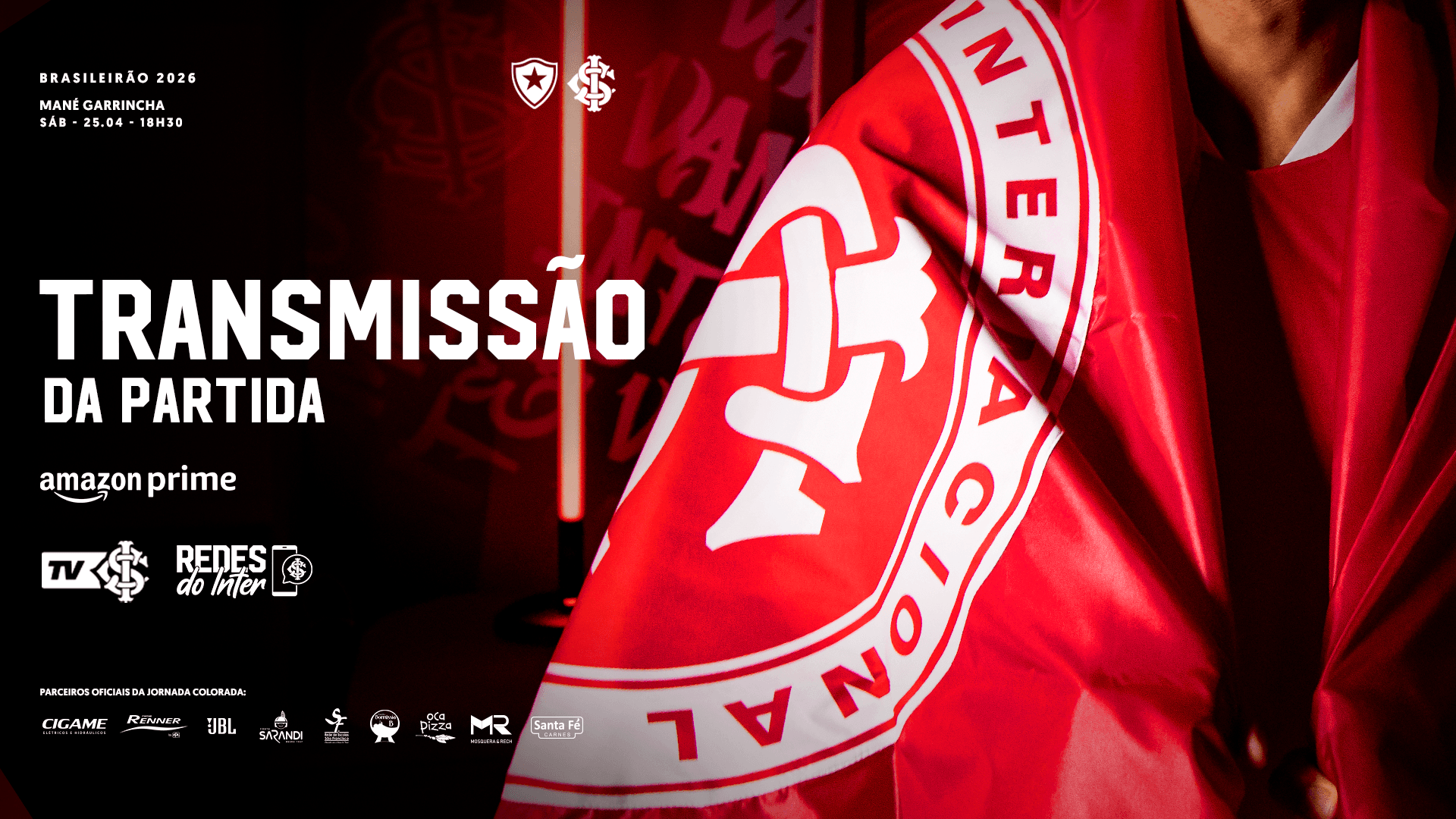 Saiba onde assistir ao duelo do Inter contra o Botafogo