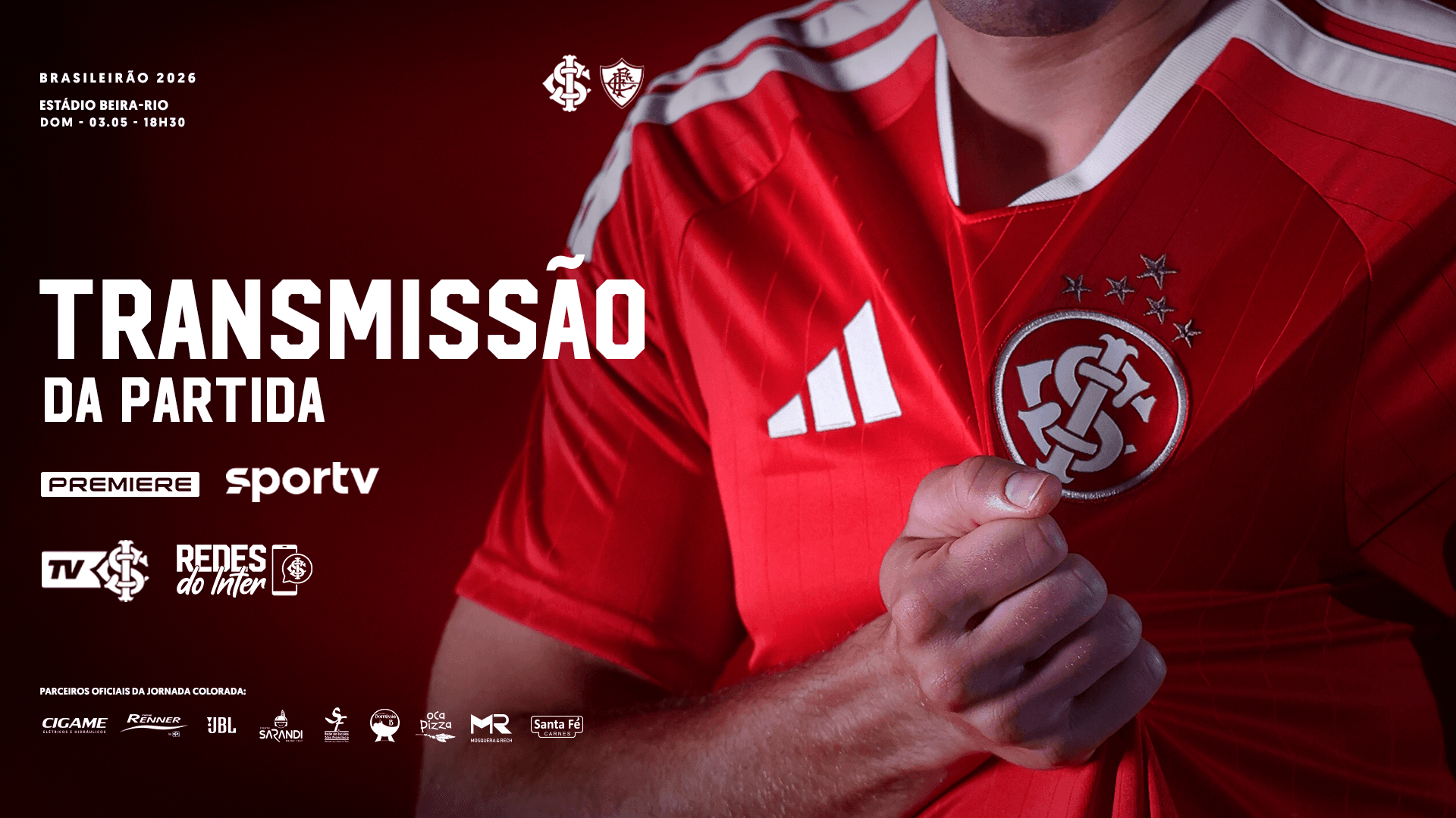 Saiba onde assistir Inter x Fluminense pelo Brasileirão