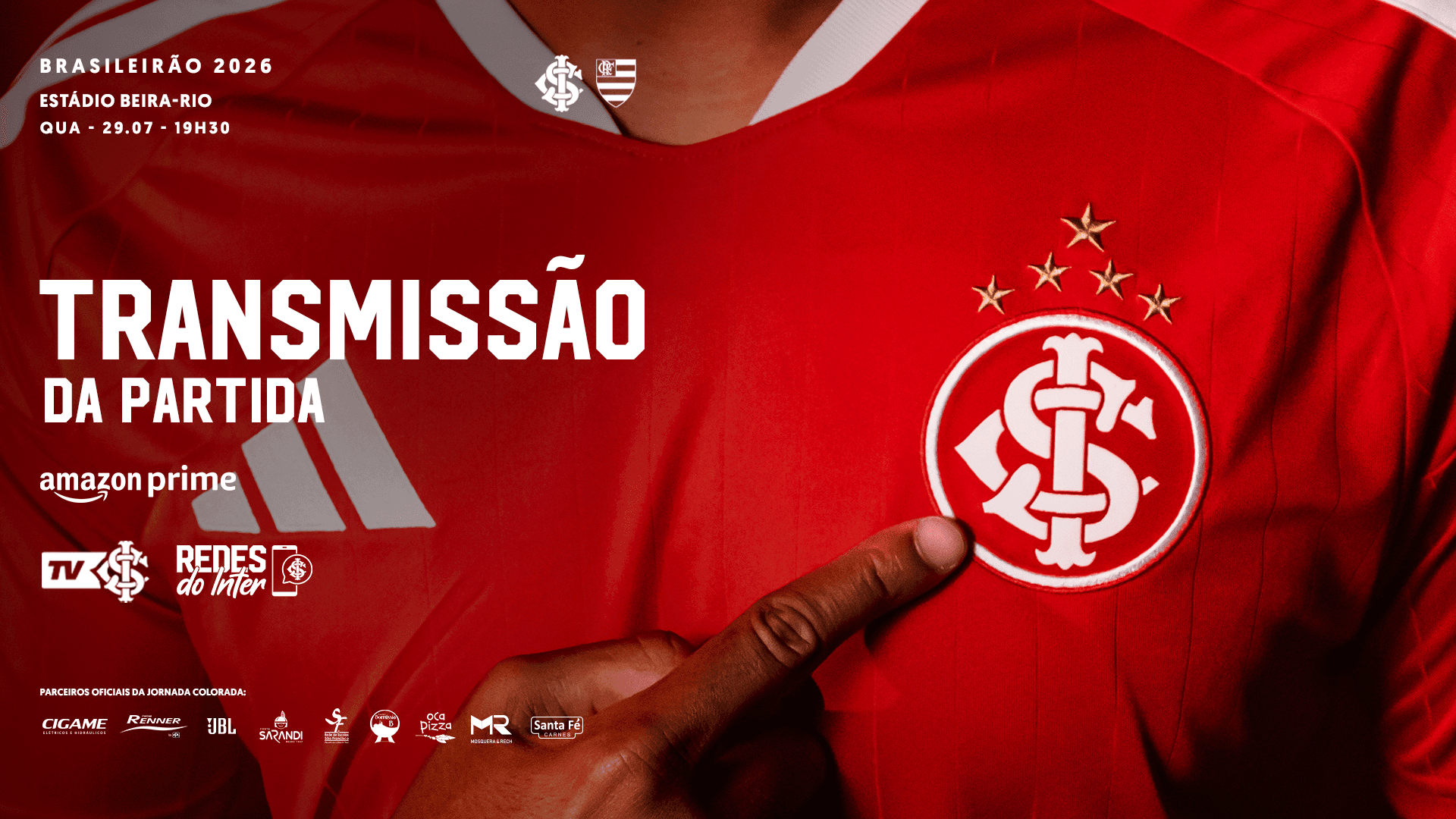 Inter x Flamengo: saiba onde assistir ao jogo pela 21ª rodada