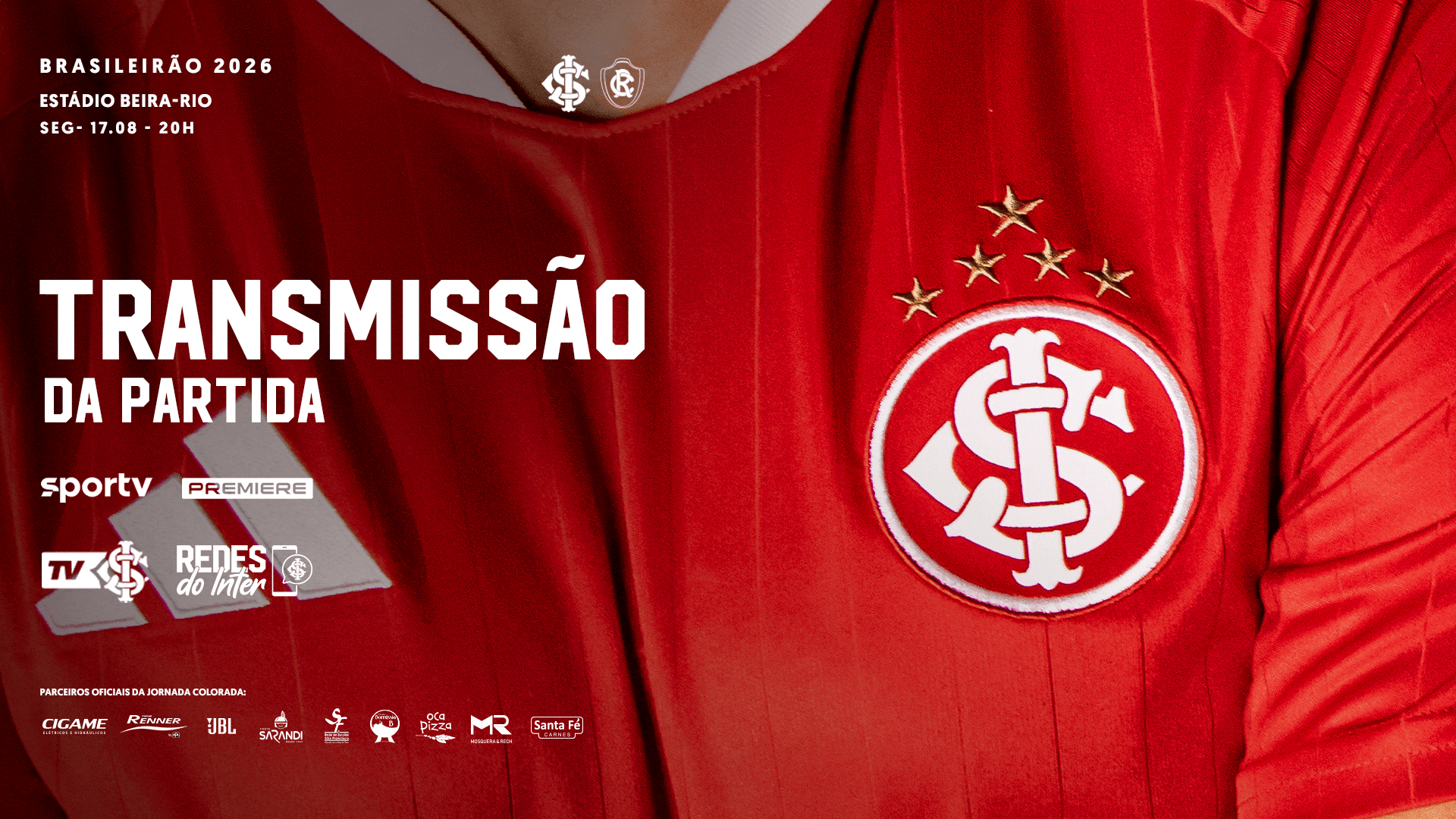 Saiba onde assistir Inter x Remo pelo Brasileirão