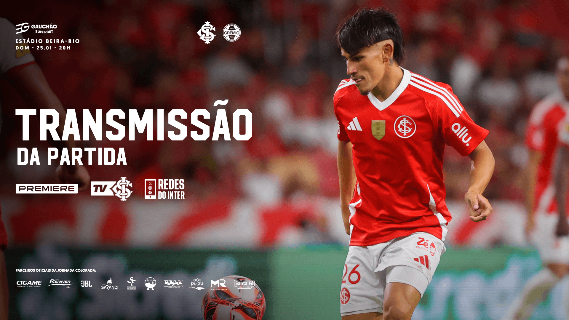 Onde assistir ao Gre-Nal 449 pelo Gauchão