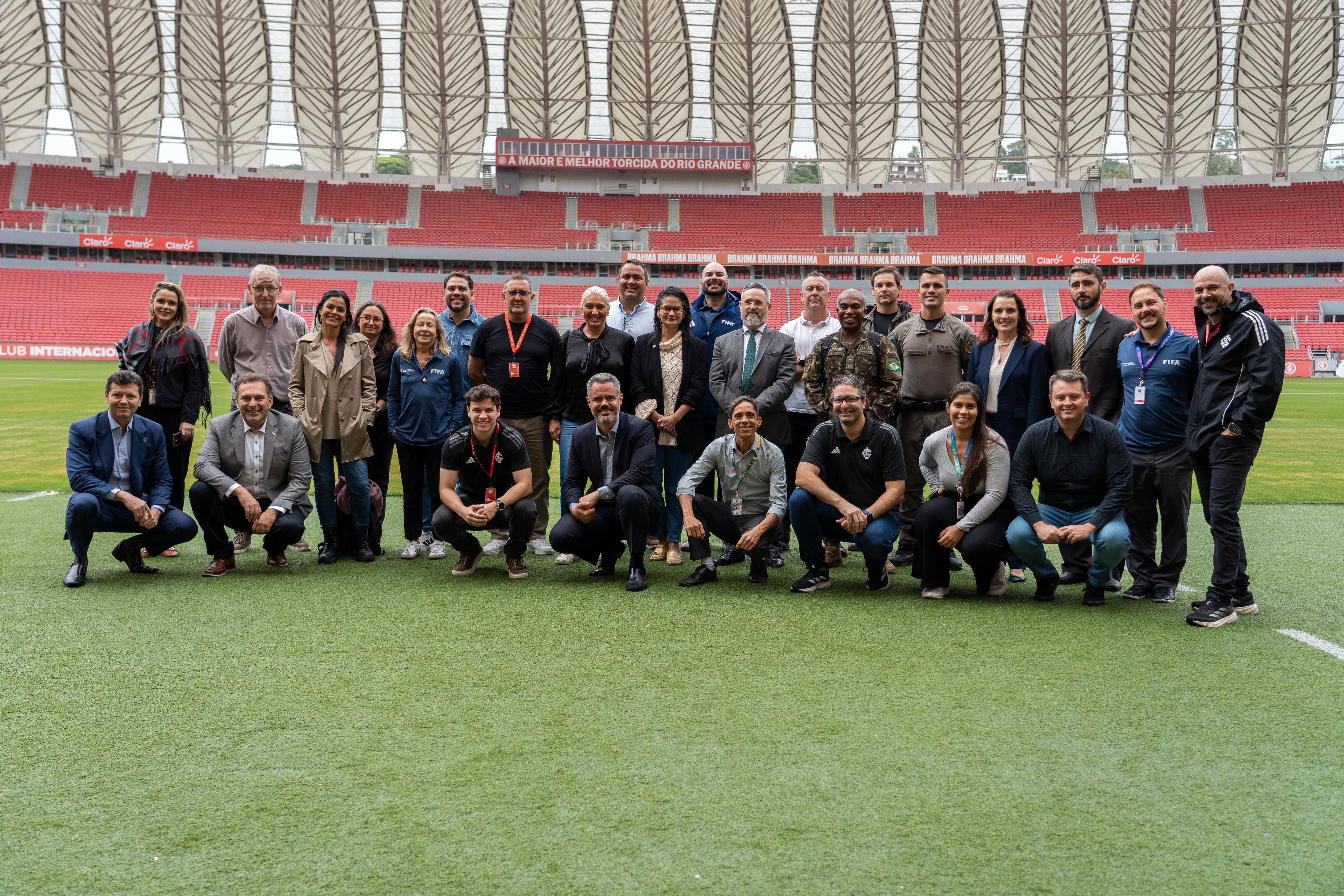Beira-Rio recebe nova visita para a Copa do Mundo Feminina da FIFA Brasil 2027™️