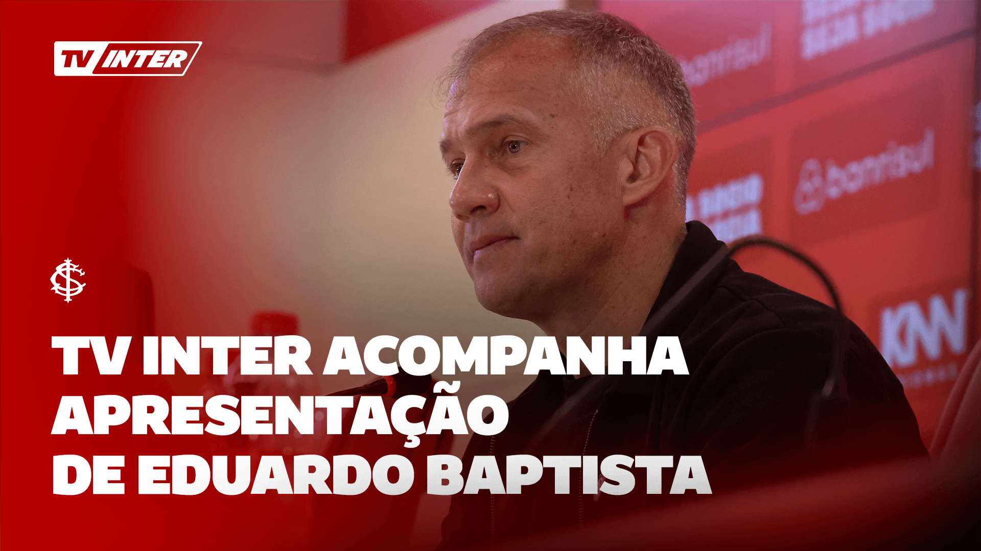 Eduardo Baptista é oficialmente apresentado no Beira-Rio
