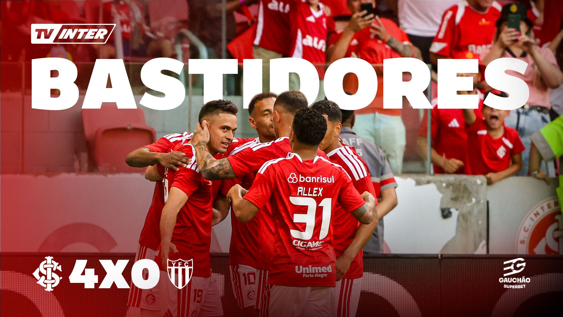 Bastidores | Internacional 4 x 0 Ypiranga | Gauchão 2026
