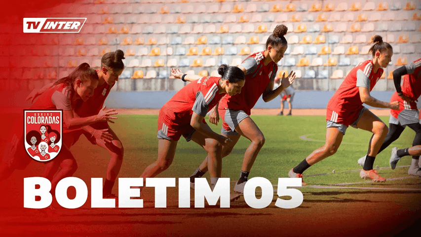 Preparação das Gurias Coloradas para a 2ª rodada do Brasileirão