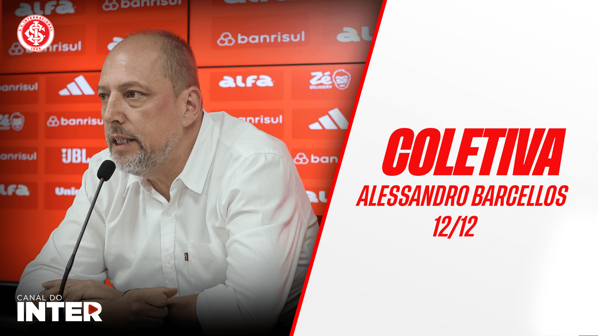 Entrevista coletiva | Alessandro Barcellos - 12/12/2025
