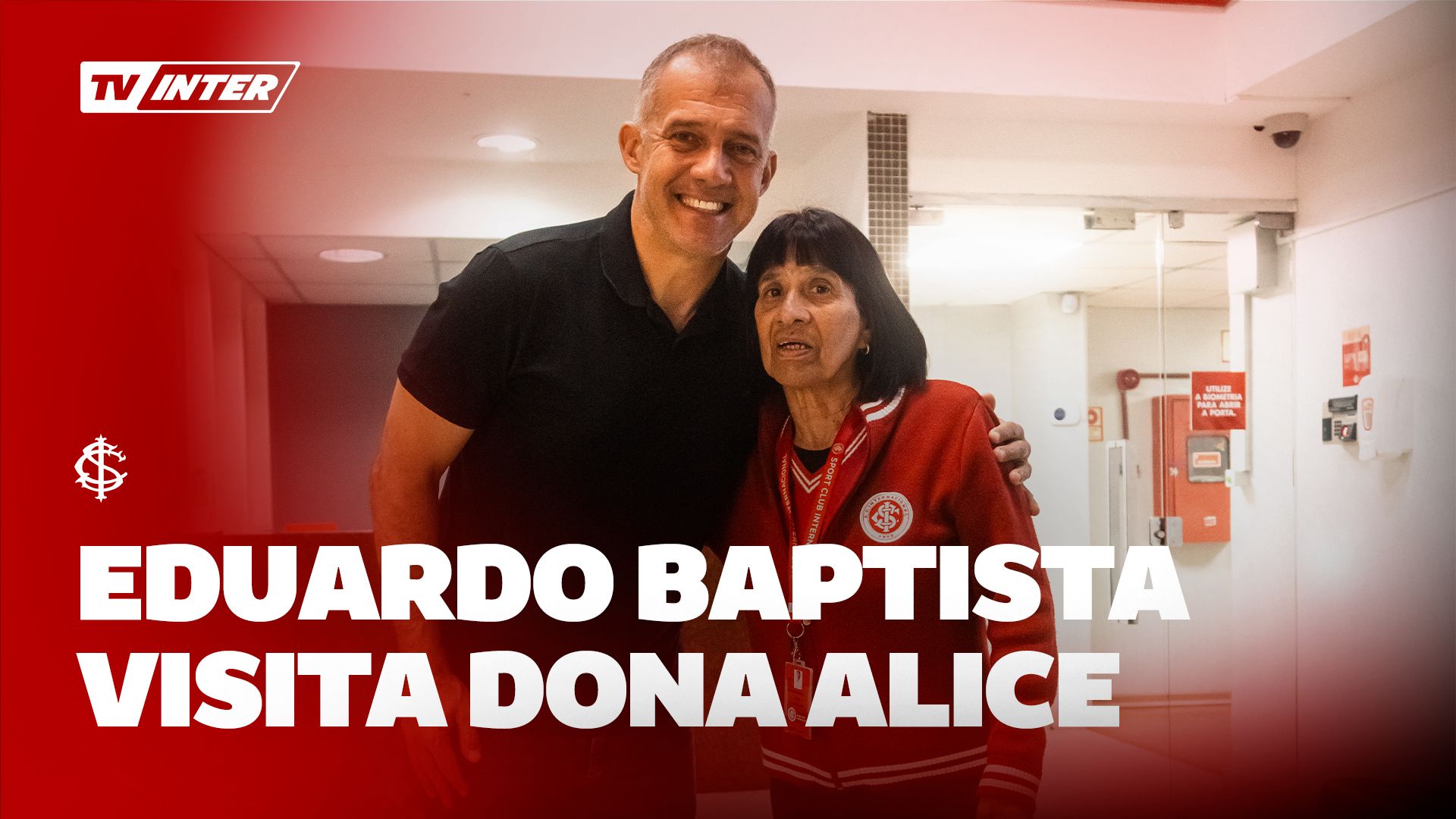 TV Inter acompanha reencontro de Eduardo Baptista com Dona Alice