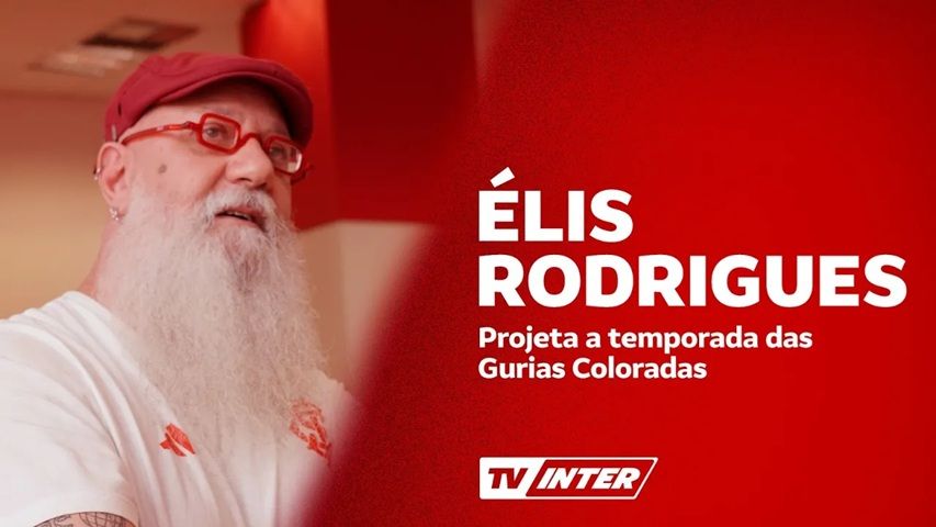 Élis Rodrigues conversa com a TV Inter na reapresentação das Gurias Coloradas