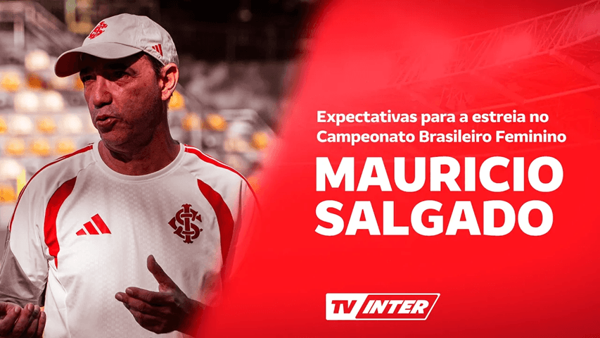 Técnico Mauricio Salgado fala sobre a expectativa da estreia no Brasileiro Feminino 2026