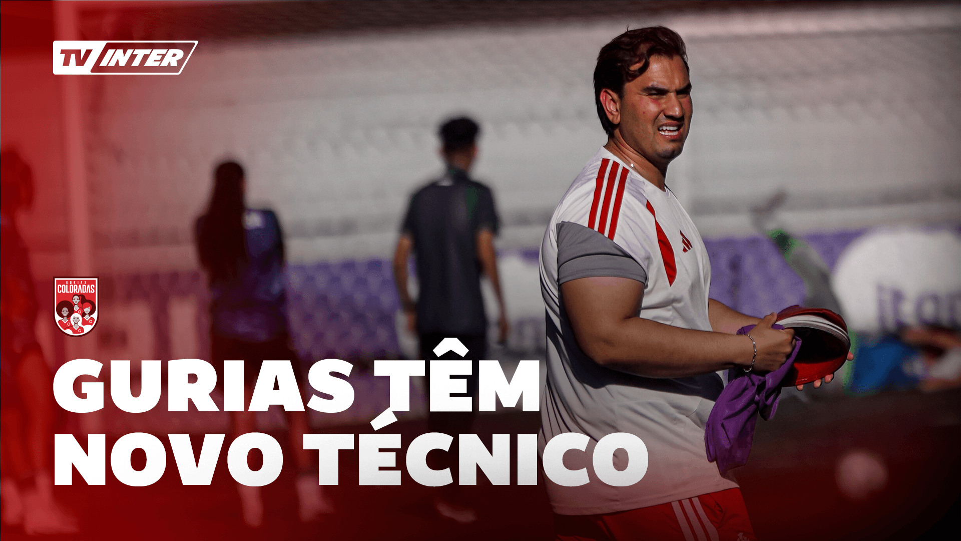 Fred Constantino, novo técnico das Gurias Coloradas, concede entrevista à TV Inter