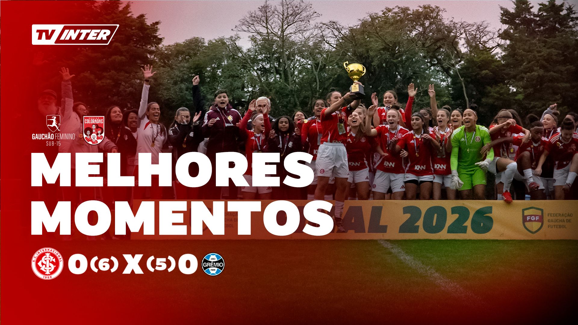 Melhores Momentos do título inédito do Gauchão Sub-15 Feminino