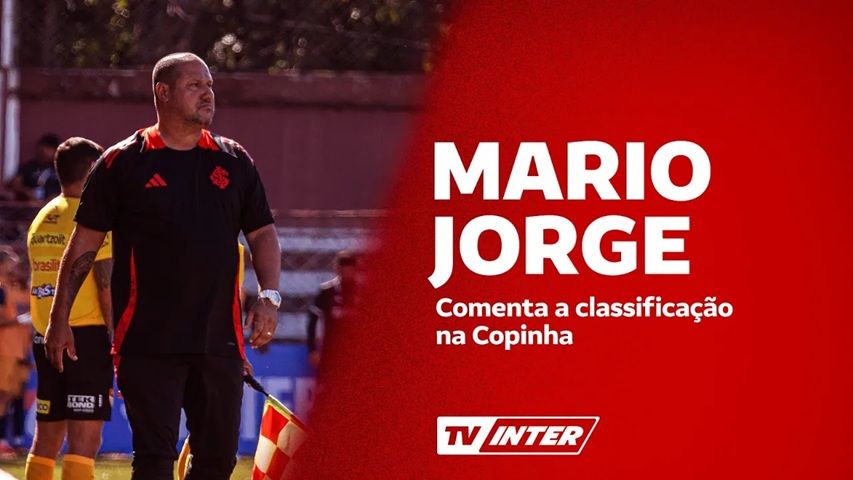 Mario Jorge analisa goleada sobre o Retrô e projeta sequência do Inter na Copinha