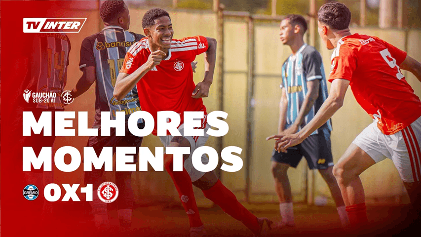 VANTAGEM DO CELEIRO! | Grêmio 0x1 Inter | Melhores Momentos | Semifinal Gauchão Sub-20