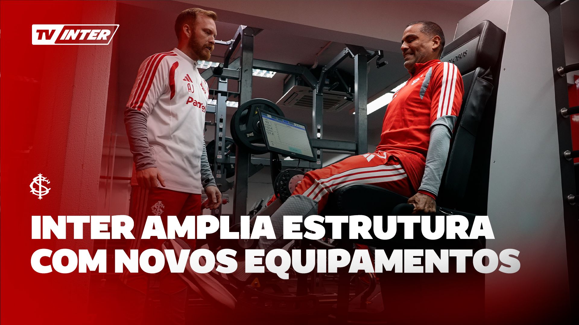 Inter amplia estrutura do departamento médico com equipamentos de alta tecnologia