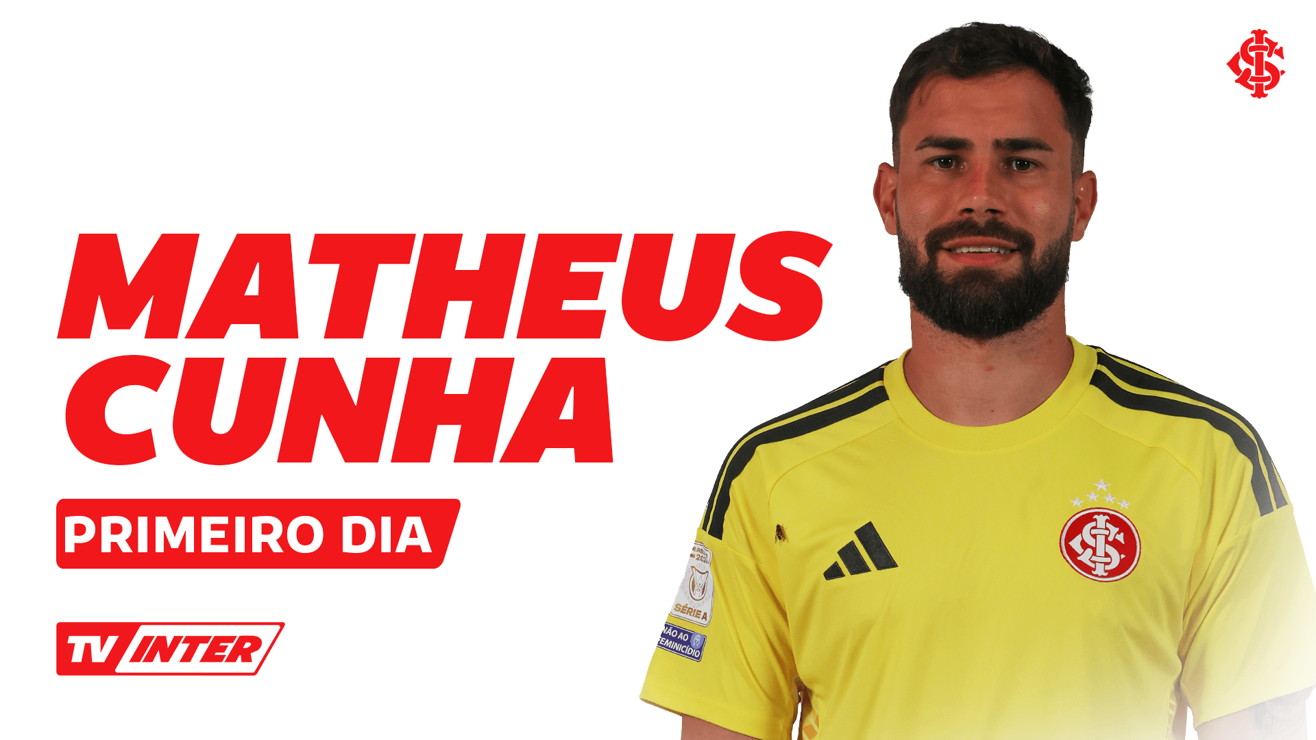 Matheus Cunha é o novo reforço do Inter
