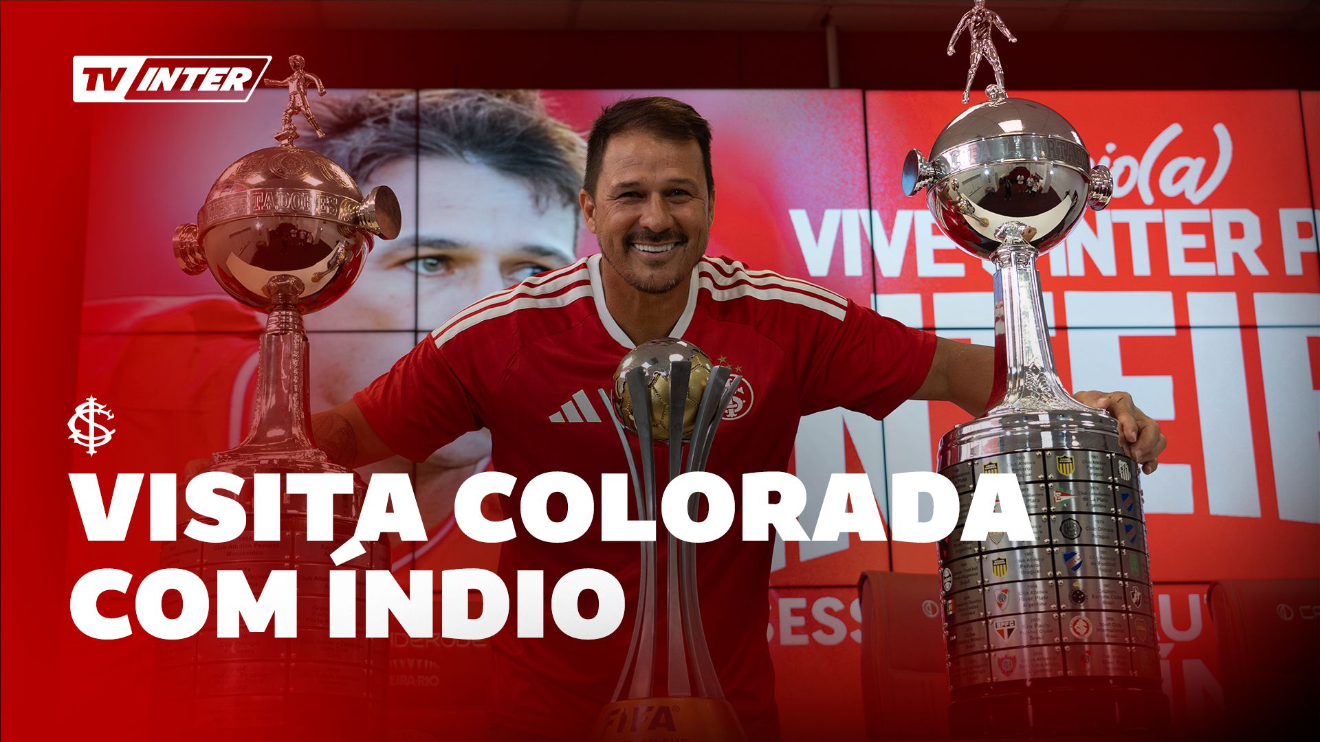 Museu do Inter proporciona sessão de autógrafos com Índio