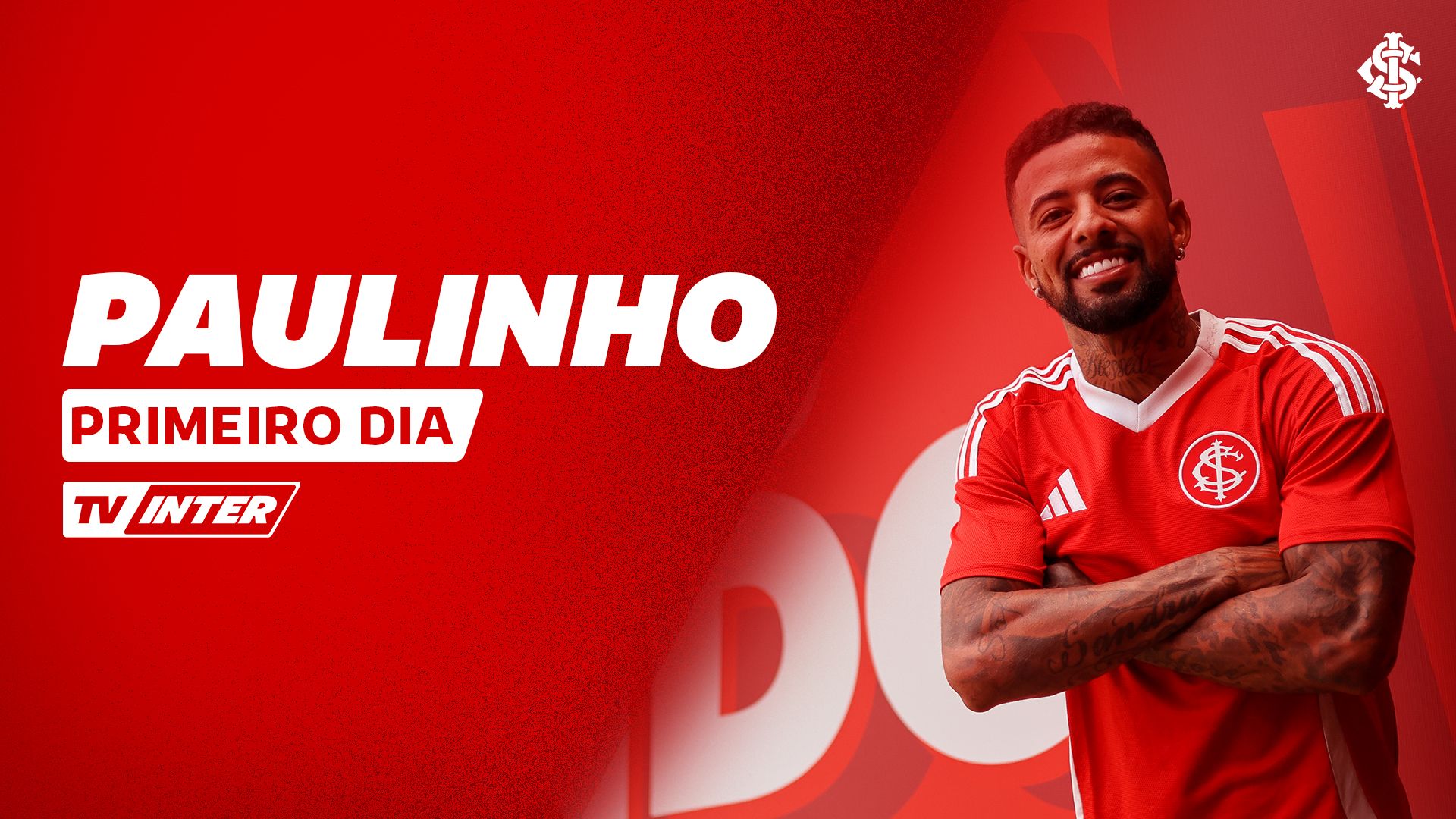 Primeiro dia de Paulinho no Inter