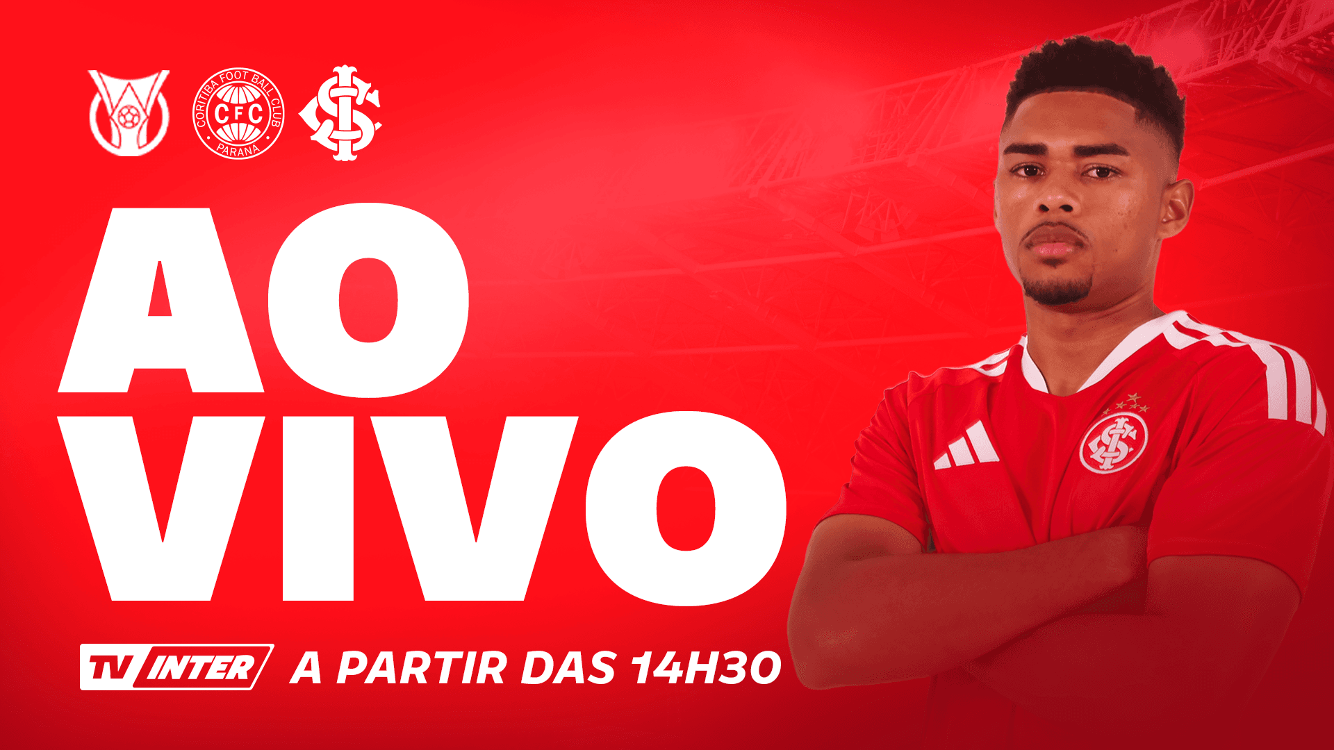 Ao vivo: Coritiba x Internacional - 15ª rodada/Brasileirão 2026